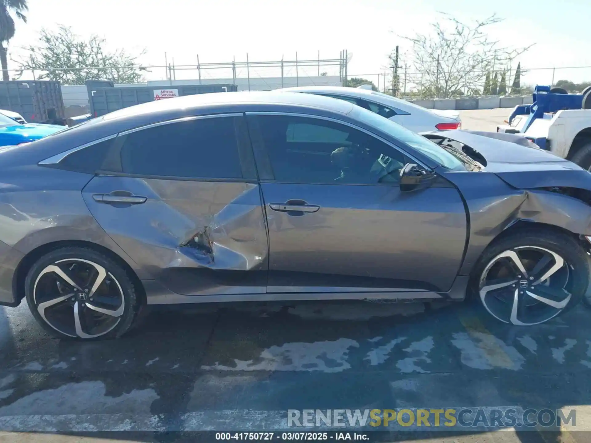 14 Photograph of a damaged car 19XFC2F81KE204908 HONDA CIVIC 2019