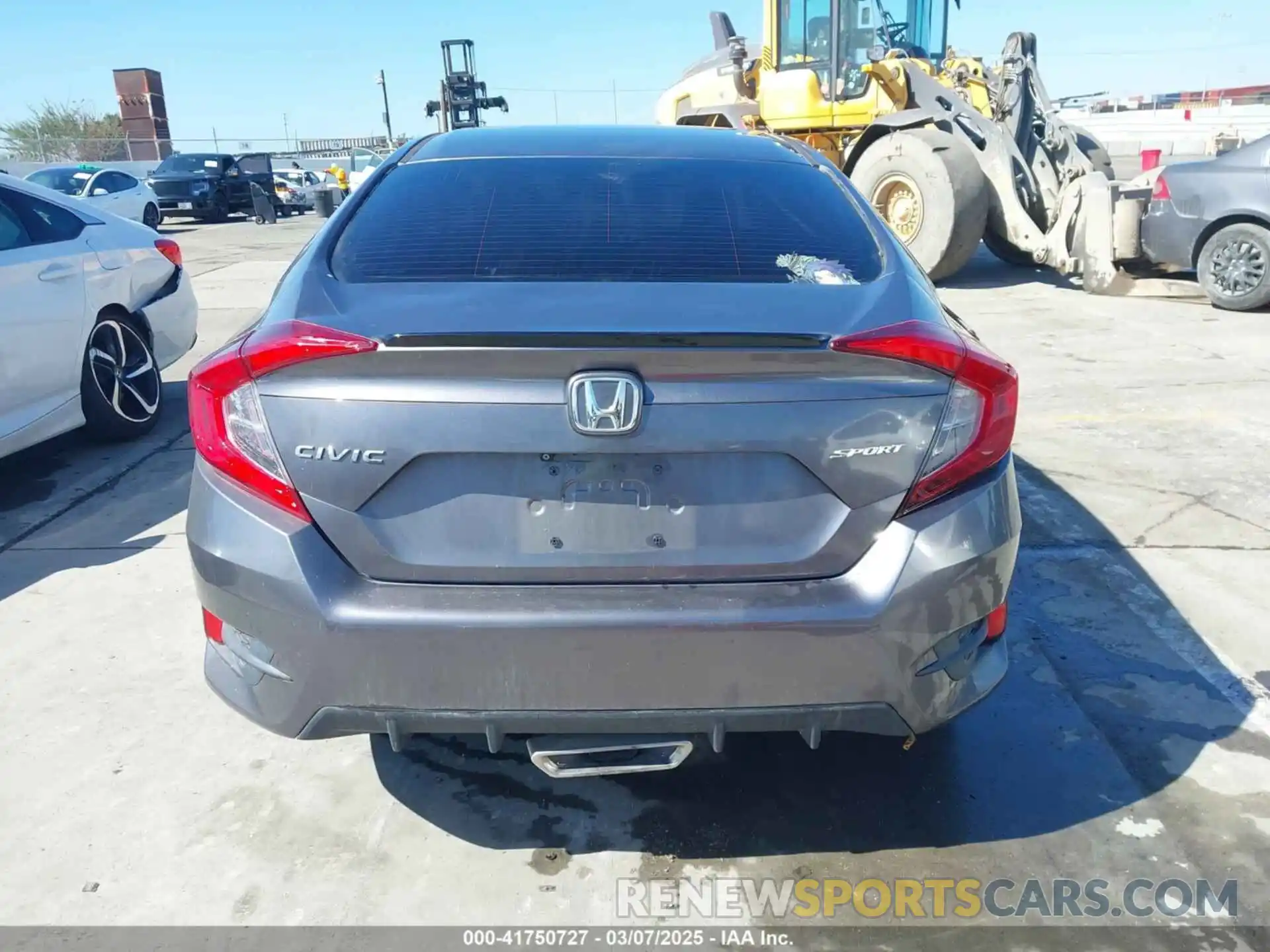 17 Photograph of a damaged car 19XFC2F81KE204908 HONDA CIVIC 2019