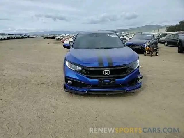 10 Photograph of a damaged car 19XFC2F81KE206626 HONDA CIVIC 2019