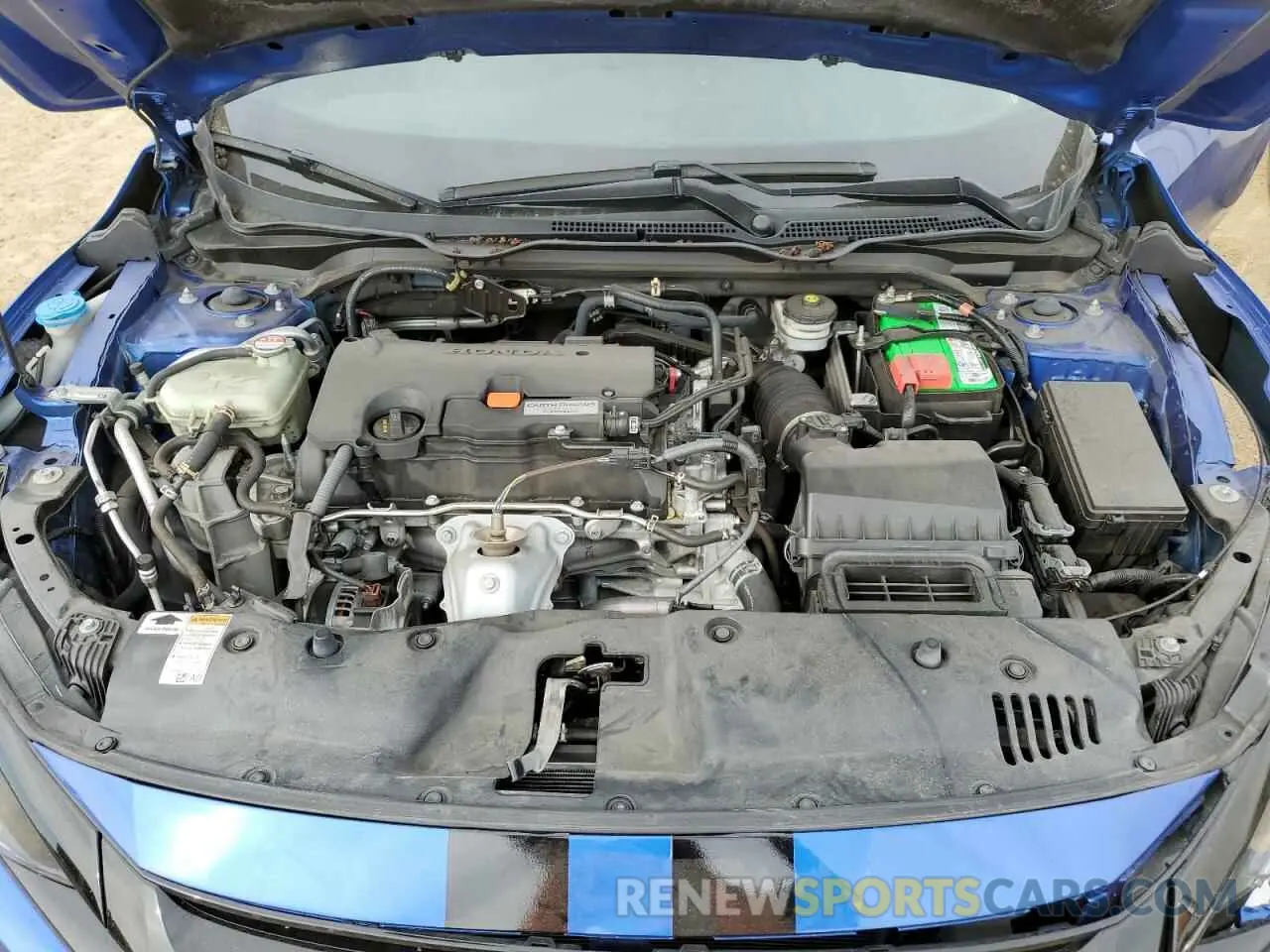 13 Photograph of a damaged car 19XFC2F81KE206626 HONDA CIVIC 2019