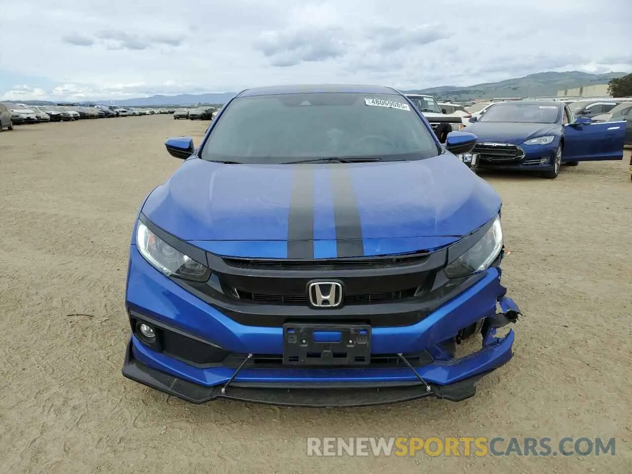 5 Photograph of a damaged car 19XFC2F81KE206626 HONDA CIVIC 2019