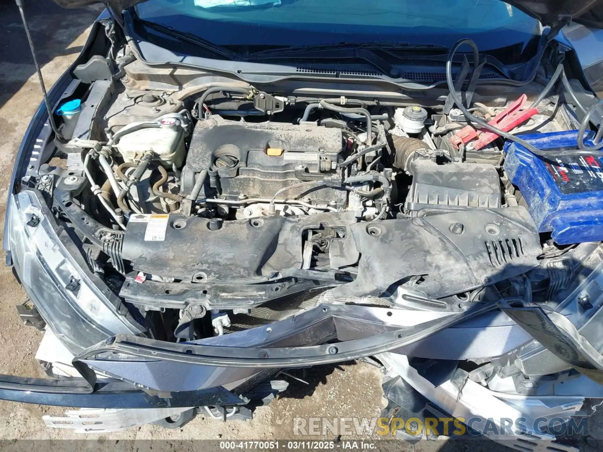 10 Photograph of a damaged car 19XFC2F82KE019704 HONDA CIVIC 2019