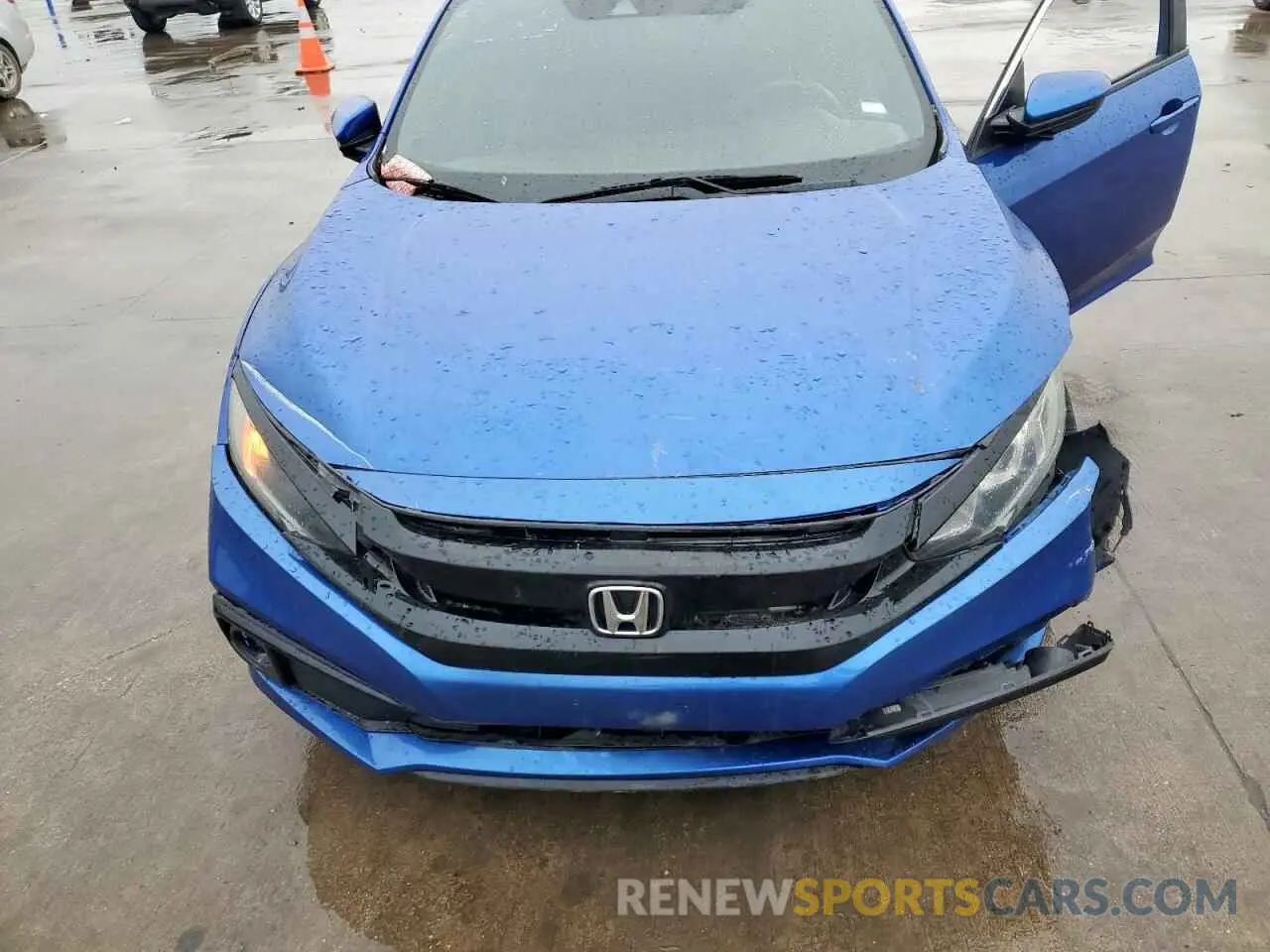 11 Photograph of a damaged car 19XFC2F82KE022215 HONDA CIVIC 2019