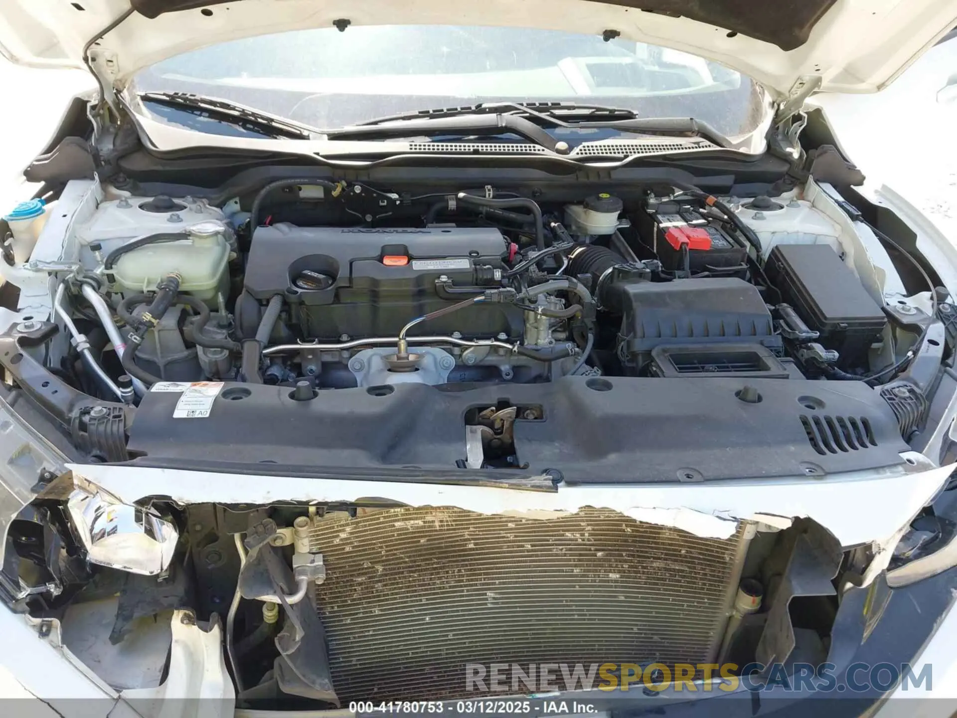 10 Photograph of a damaged car 19XFC2F82KE022747 HONDA CIVIC 2019