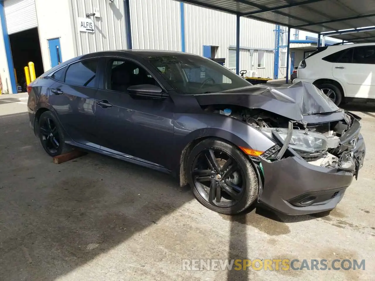4 Photograph of a damaged car 19XFC2F82KE211818 HONDA CIVIC 2019