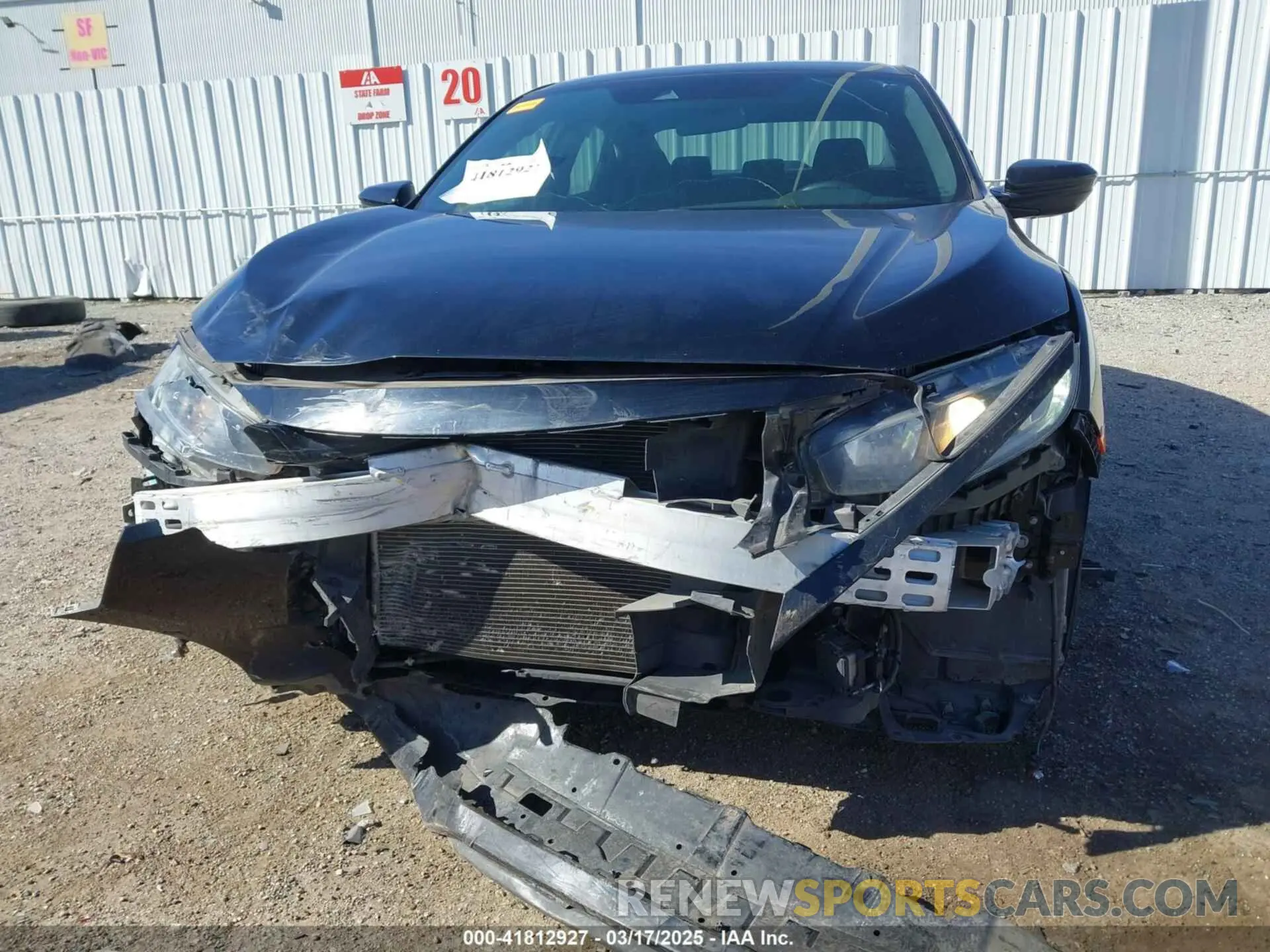 6 Photograph of a damaged car 19XFC2F83KE007495 HONDA CIVIC 2019