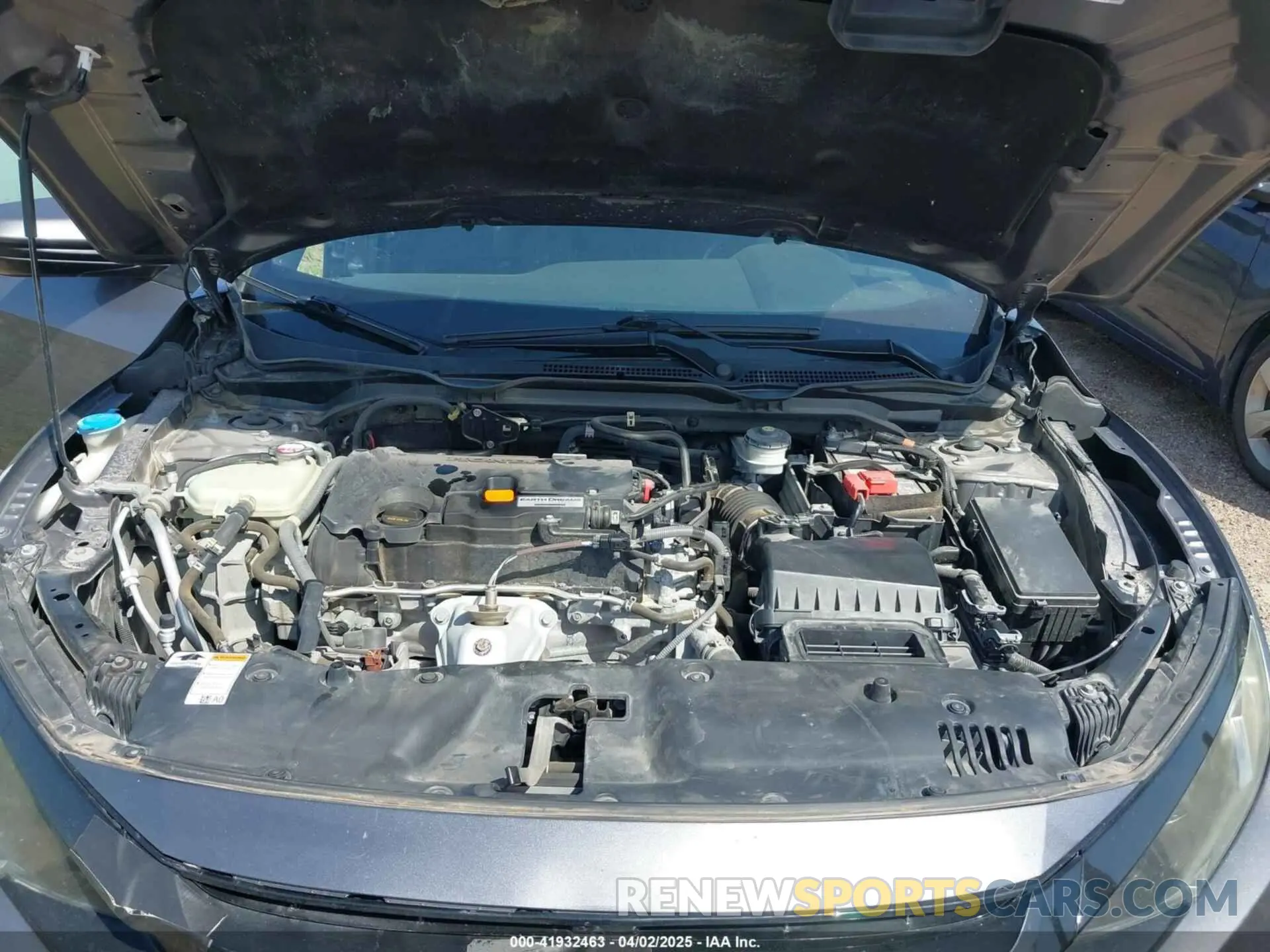 10 Photograph of a damaged car 19XFC2F83KE008940 HONDA CIVIC 2019