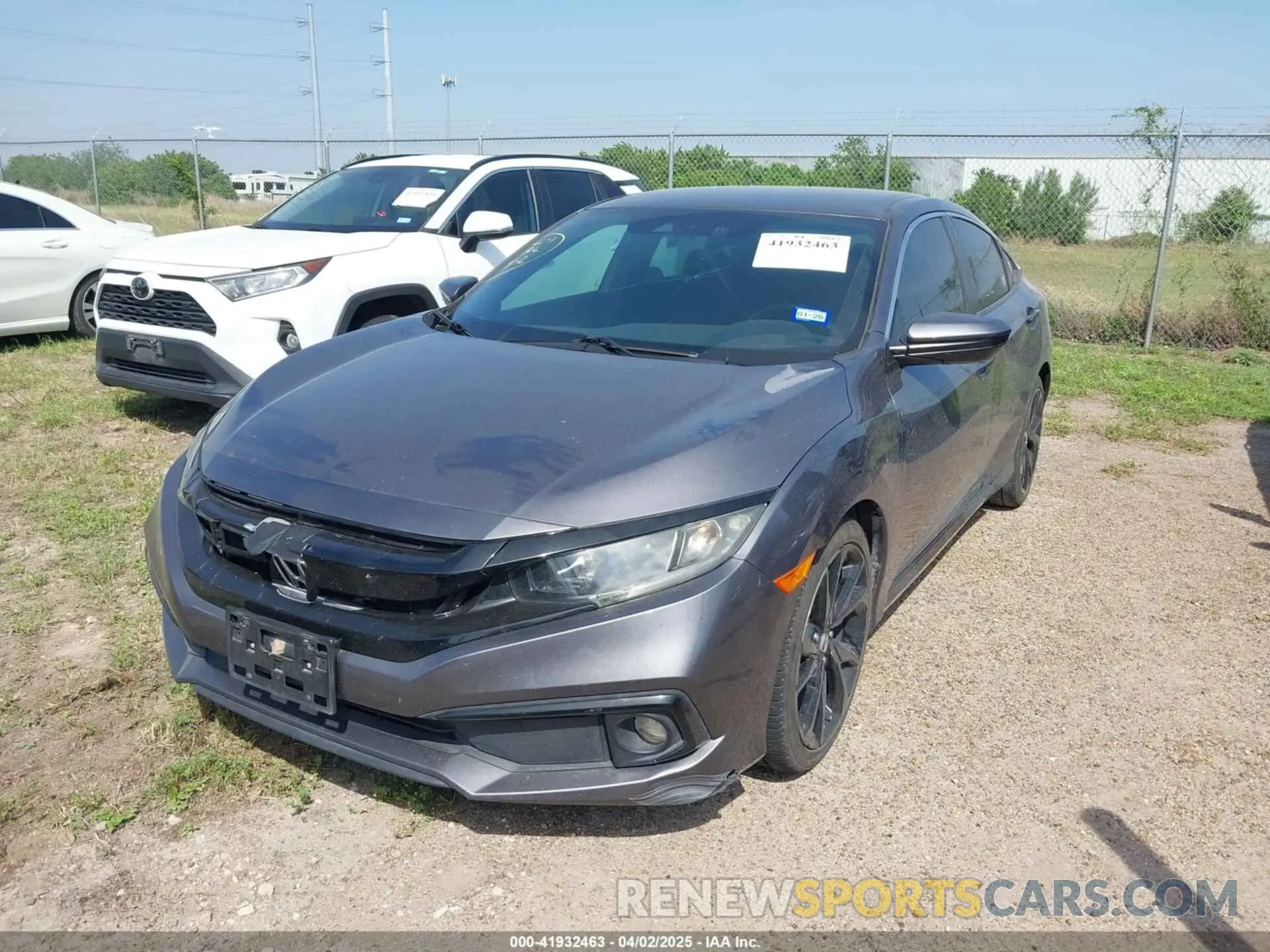 6 Photograph of a damaged car 19XFC2F83KE008940 HONDA CIVIC 2019