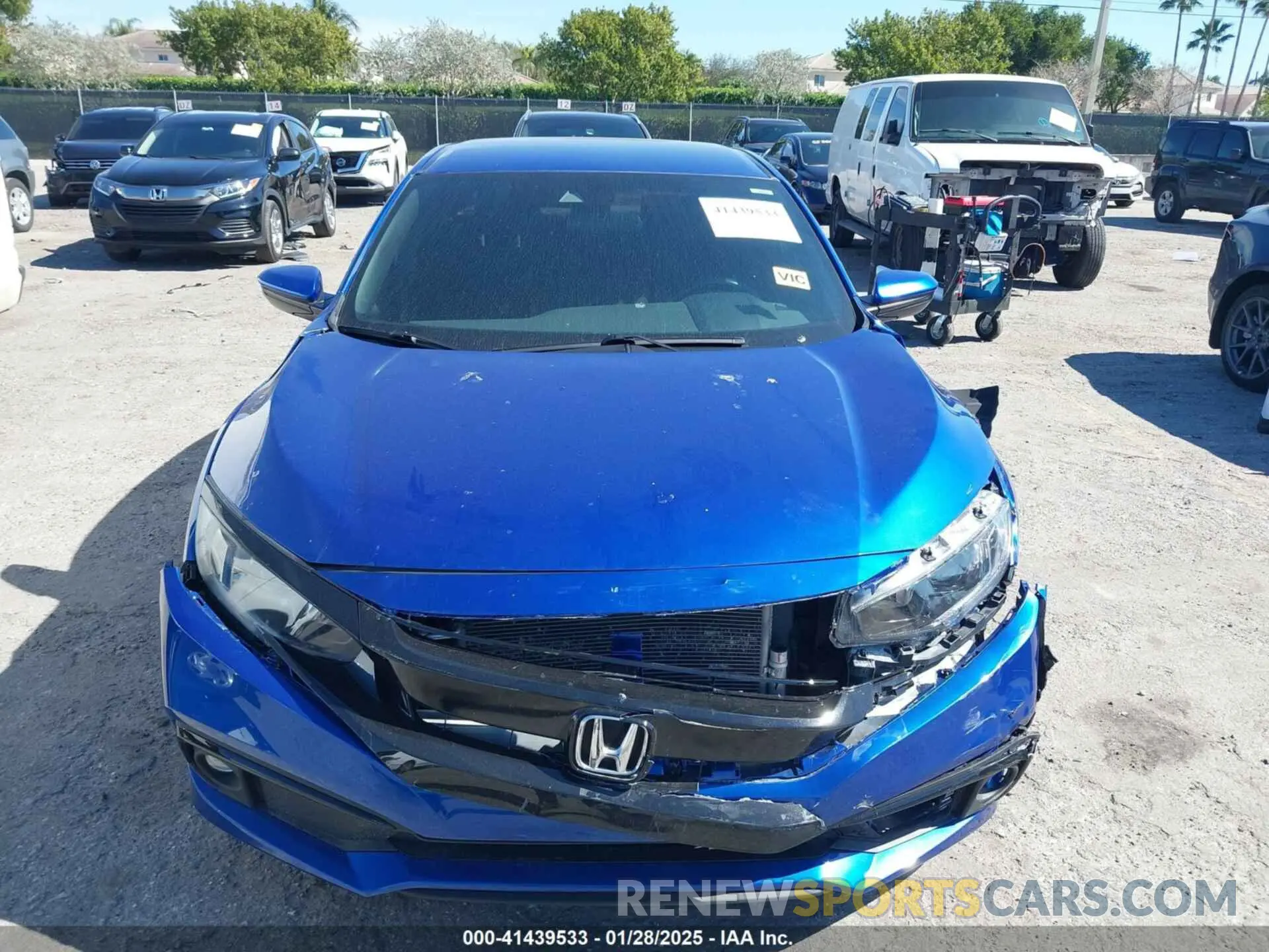 12 Photograph of a damaged car 19XFC2F83KE014463 HONDA CIVIC 2019