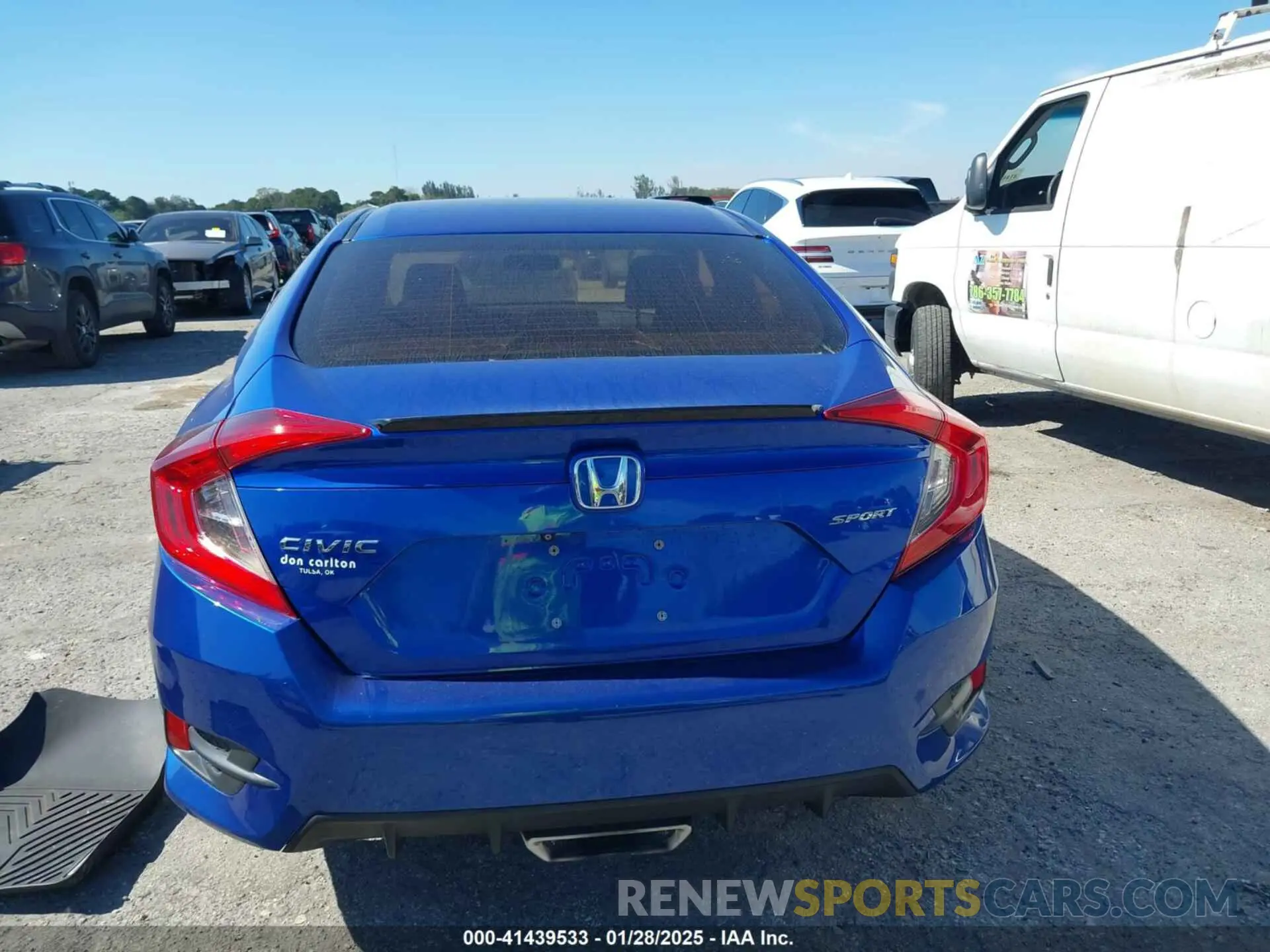 16 Photograph of a damaged car 19XFC2F83KE014463 HONDA CIVIC 2019