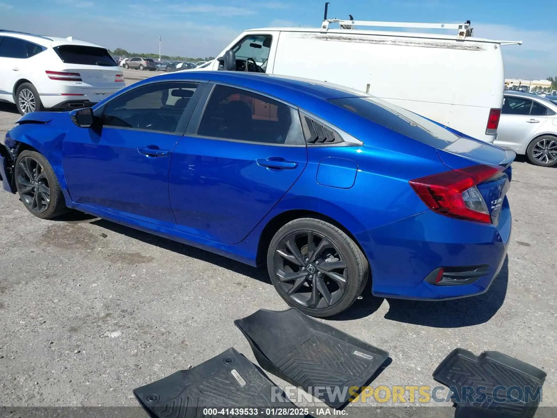 3 Photograph of a damaged car 19XFC2F83KE014463 HONDA CIVIC 2019