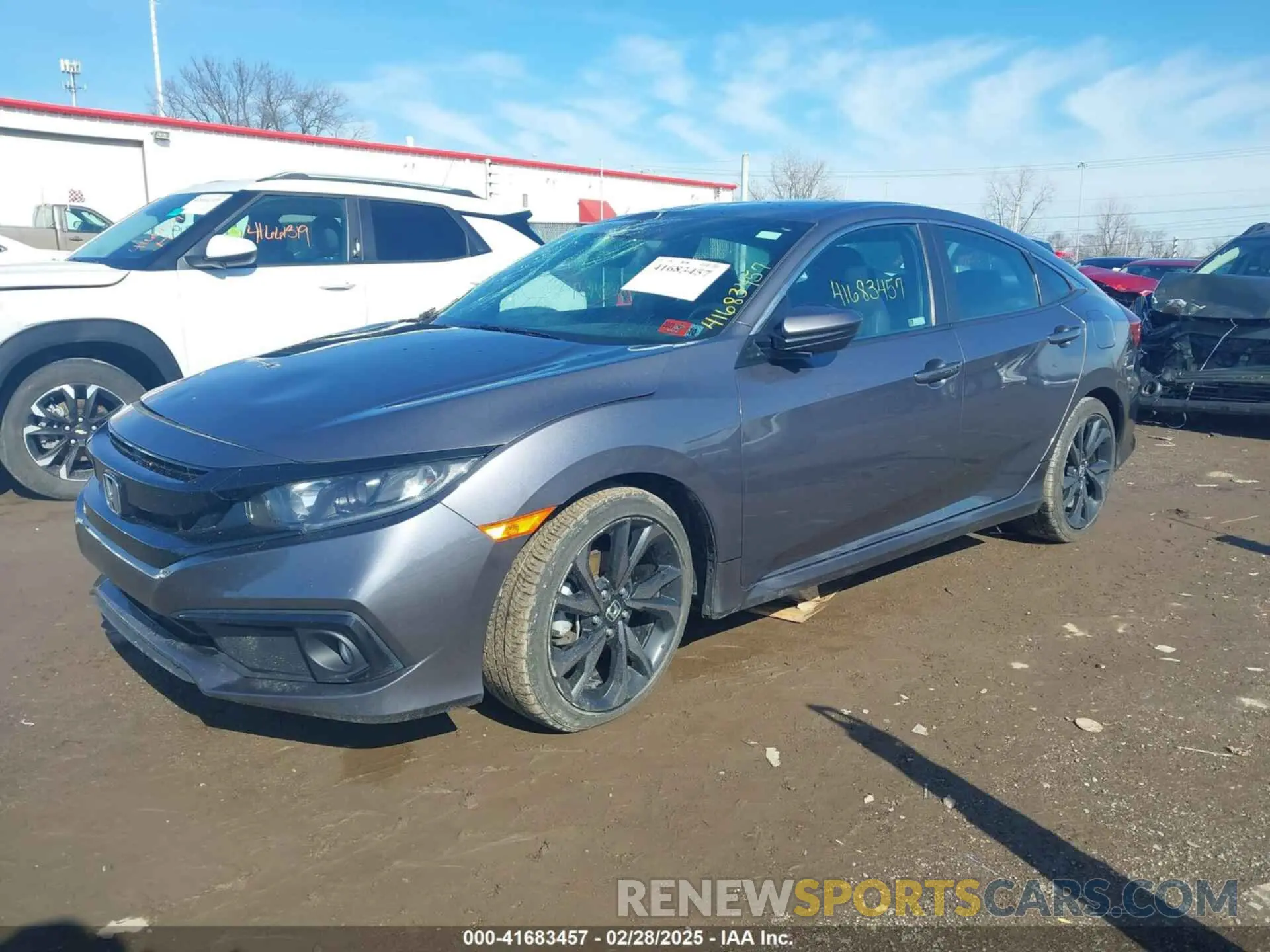 2 Photograph of a damaged car 19XFC2F83KE029254 HONDA CIVIC 2019