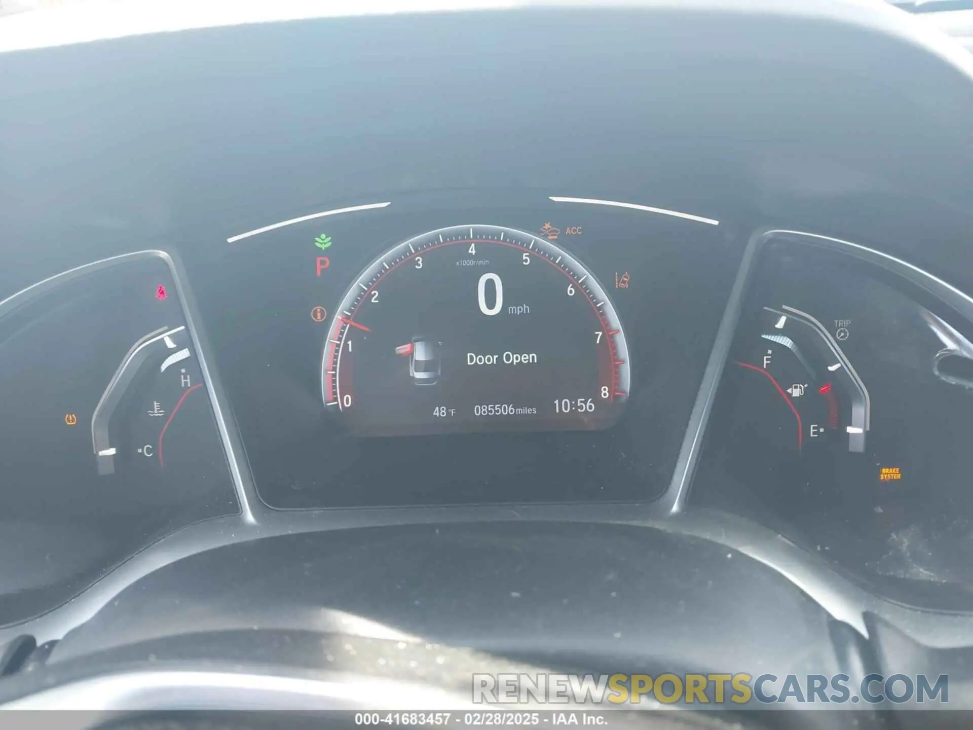 7 Photograph of a damaged car 19XFC2F83KE029254 HONDA CIVIC 2019