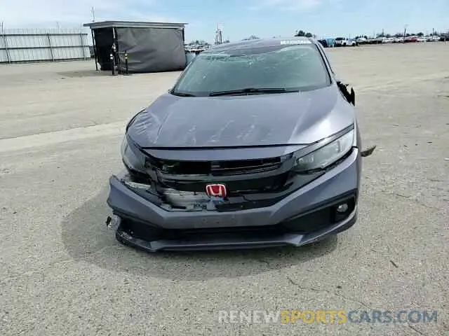 10 Photograph of a damaged car 19XFC2F83KE209169 HONDA CIVIC 2019