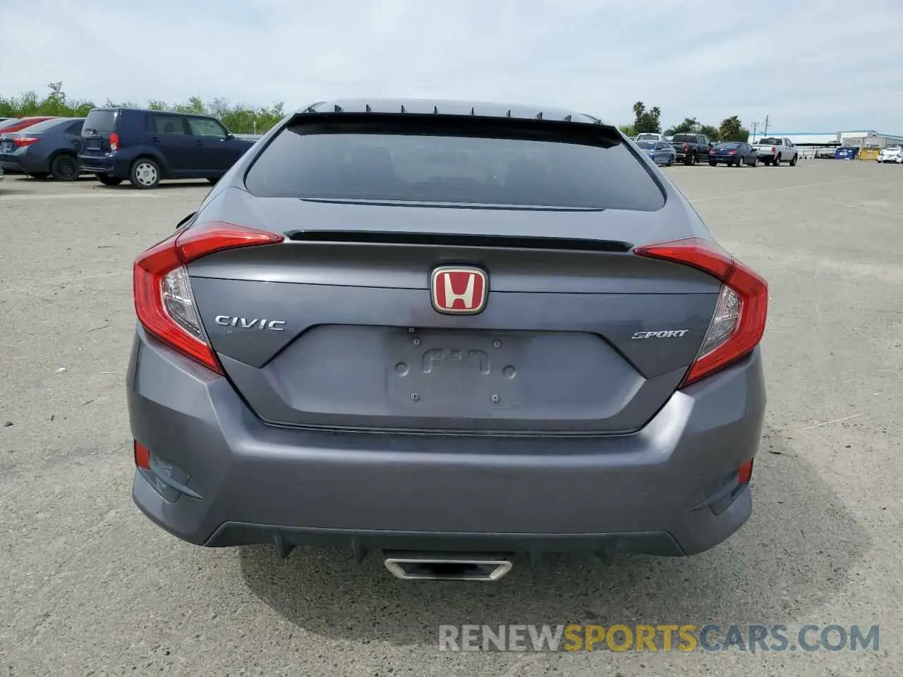 6 Photograph of a damaged car 19XFC2F83KE209169 HONDA CIVIC 2019