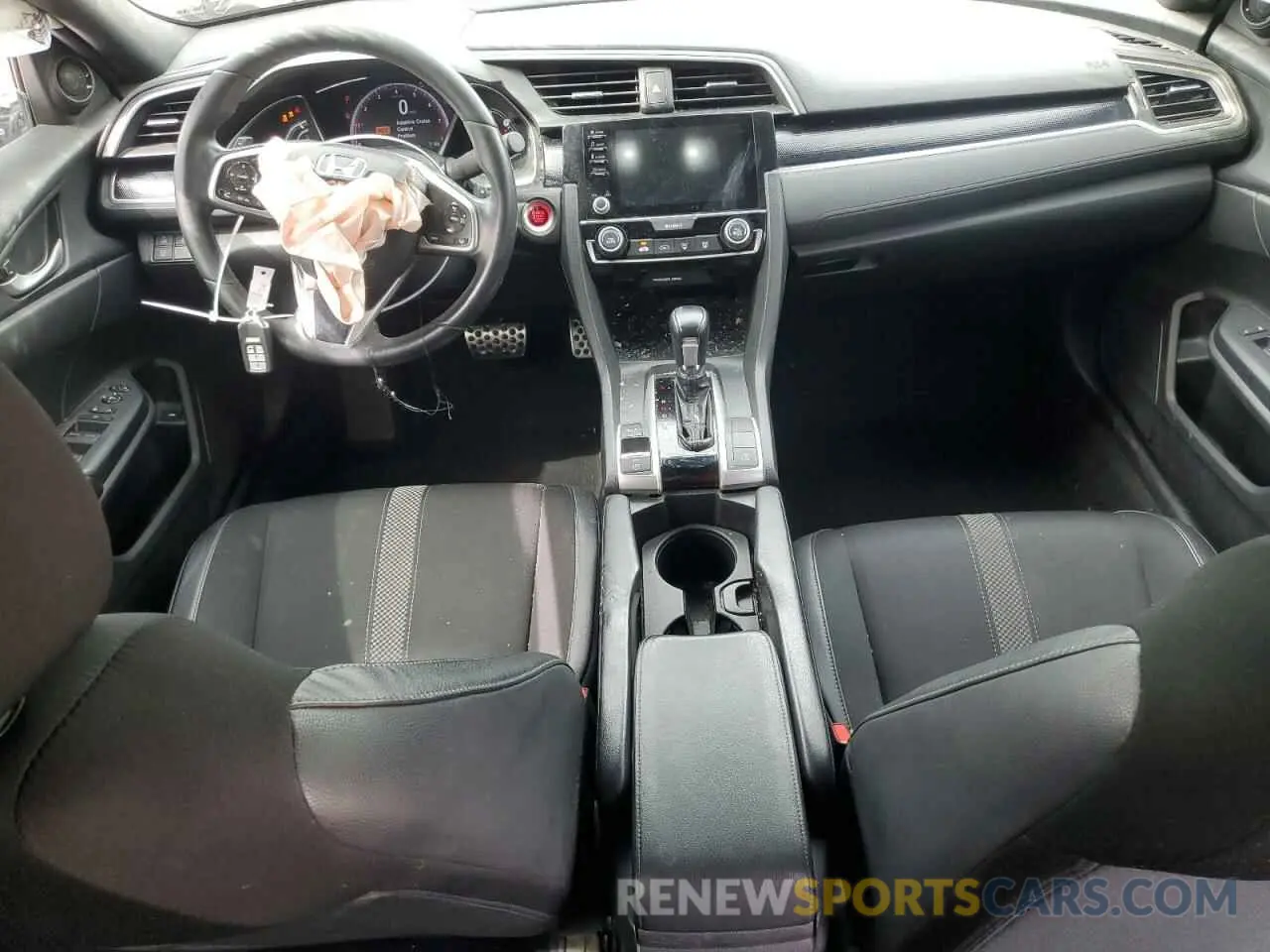 8 Photograph of a damaged car 19XFC2F83KE209169 HONDA CIVIC 2019