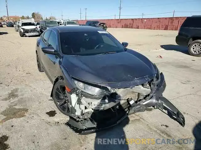 11 Photograph of a damaged car 19XFC2F83KE215358 HONDA CIVIC 2019