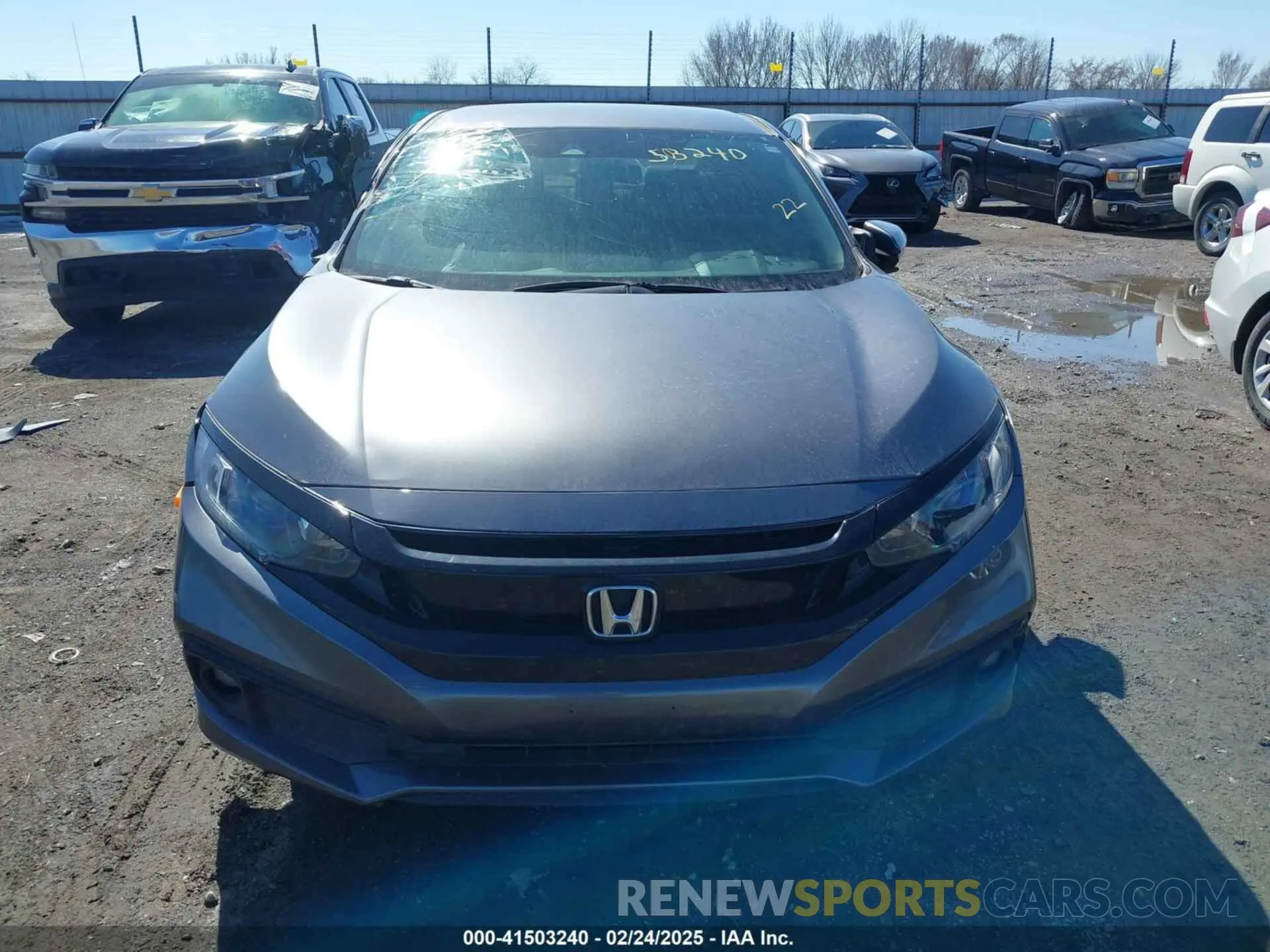 11 Photograph of a damaged car 19XFC2F84KE035922 HONDA CIVIC 2019