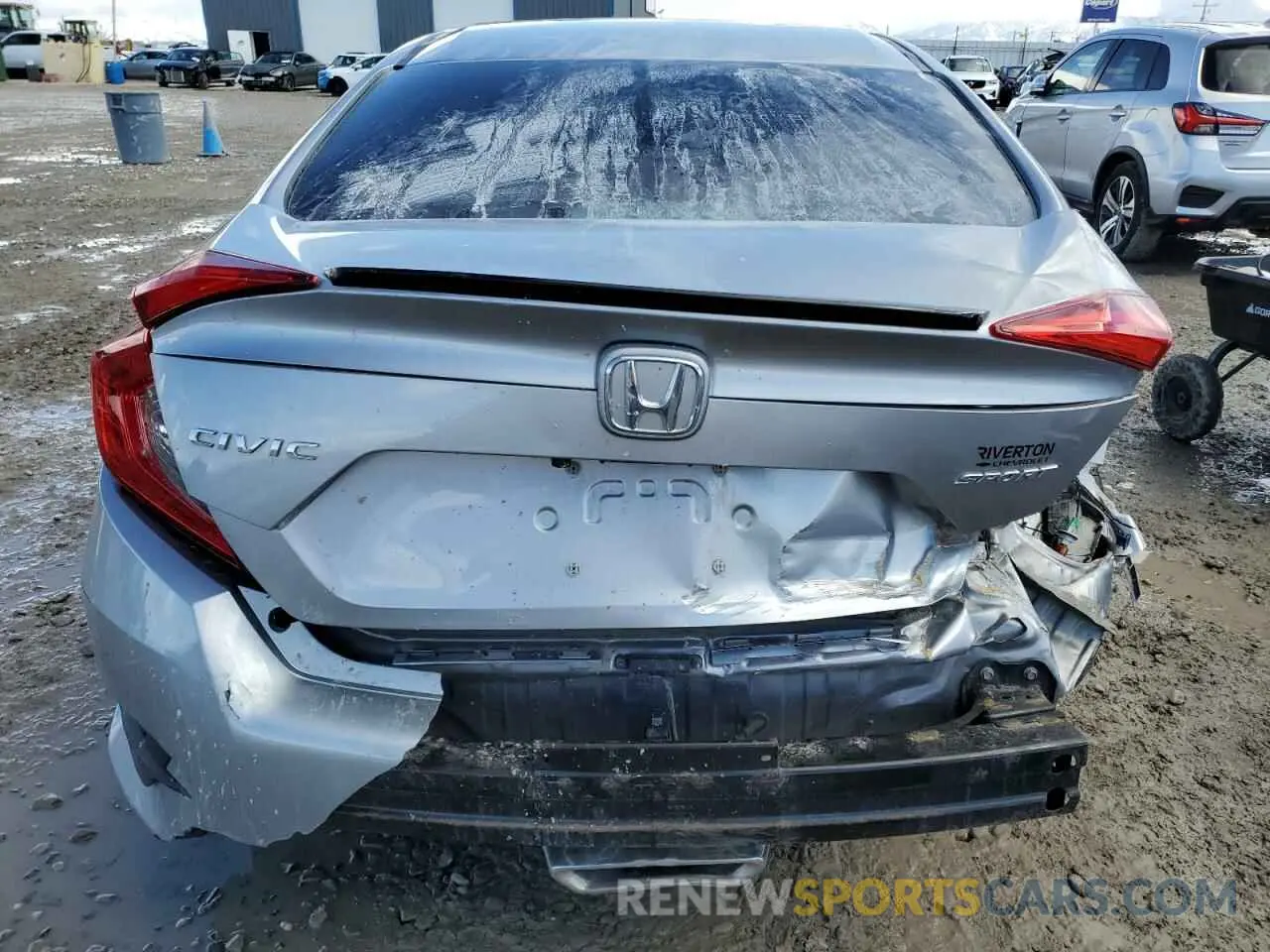 6 Photograph of a damaged car 19XFC2F84KE046290 HONDA CIVIC 2019