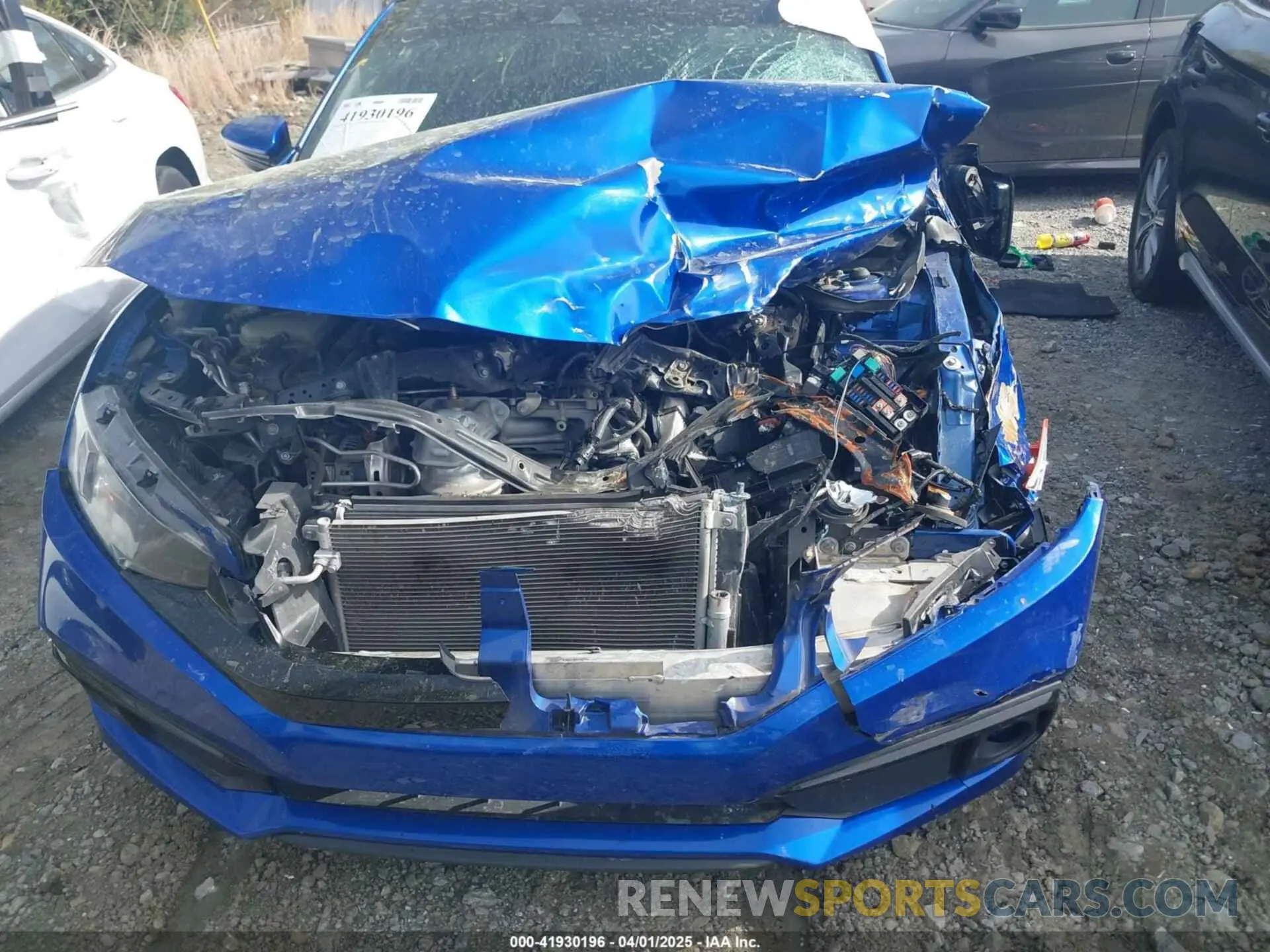 11 Photograph of a damaged car 19XFC2F84KE047228 HONDA CIVIC 2019