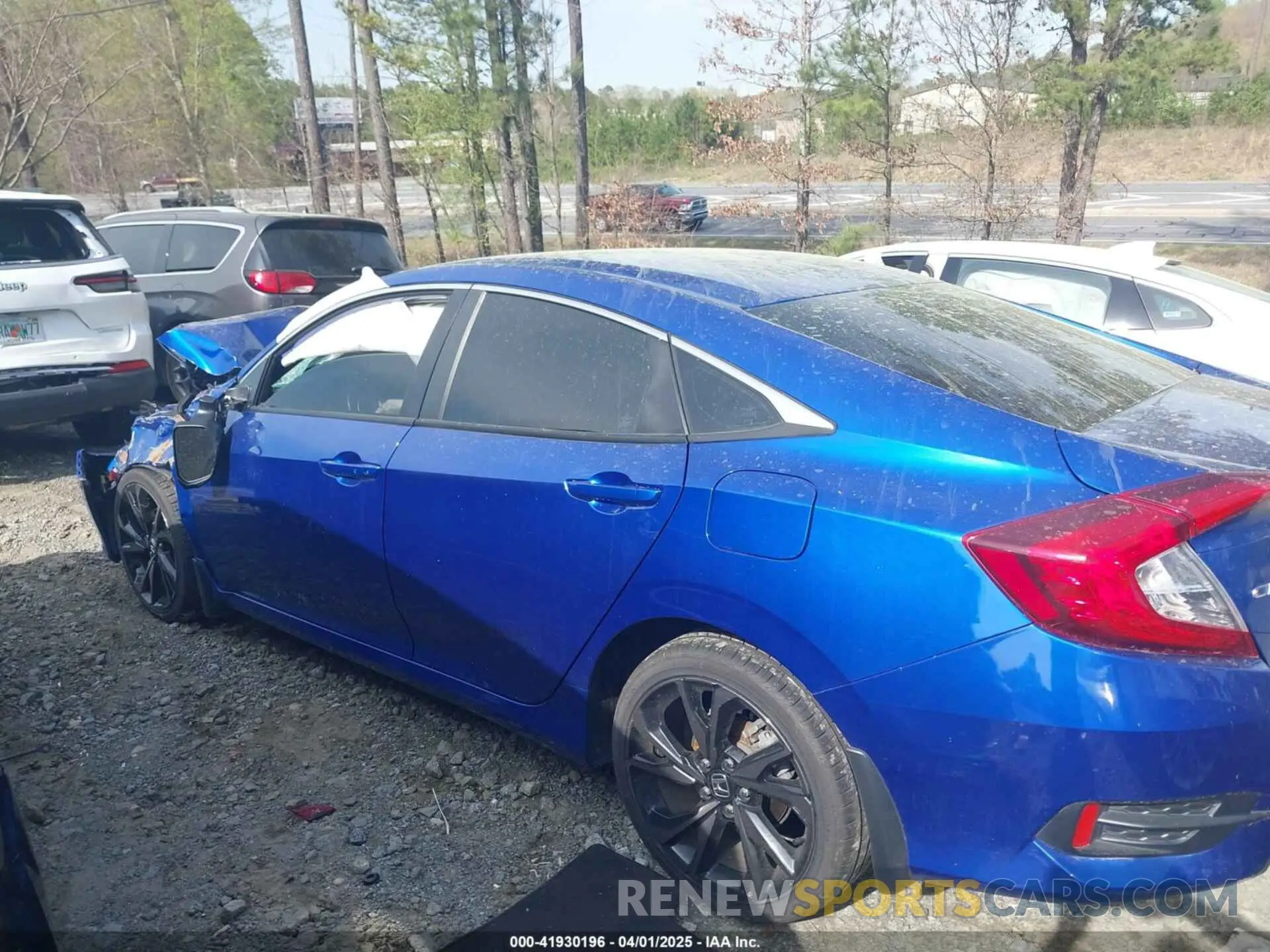 13 Photograph of a damaged car 19XFC2F84KE047228 HONDA CIVIC 2019