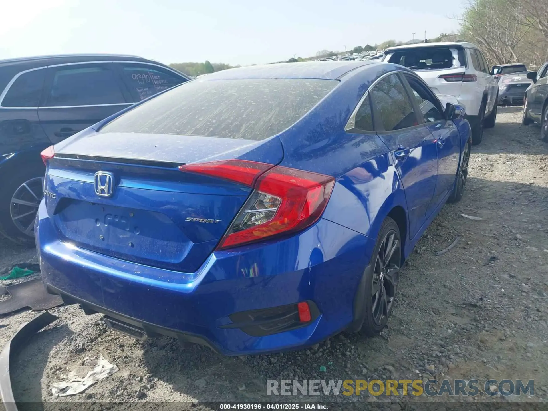 4 Photograph of a damaged car 19XFC2F84KE047228 HONDA CIVIC 2019