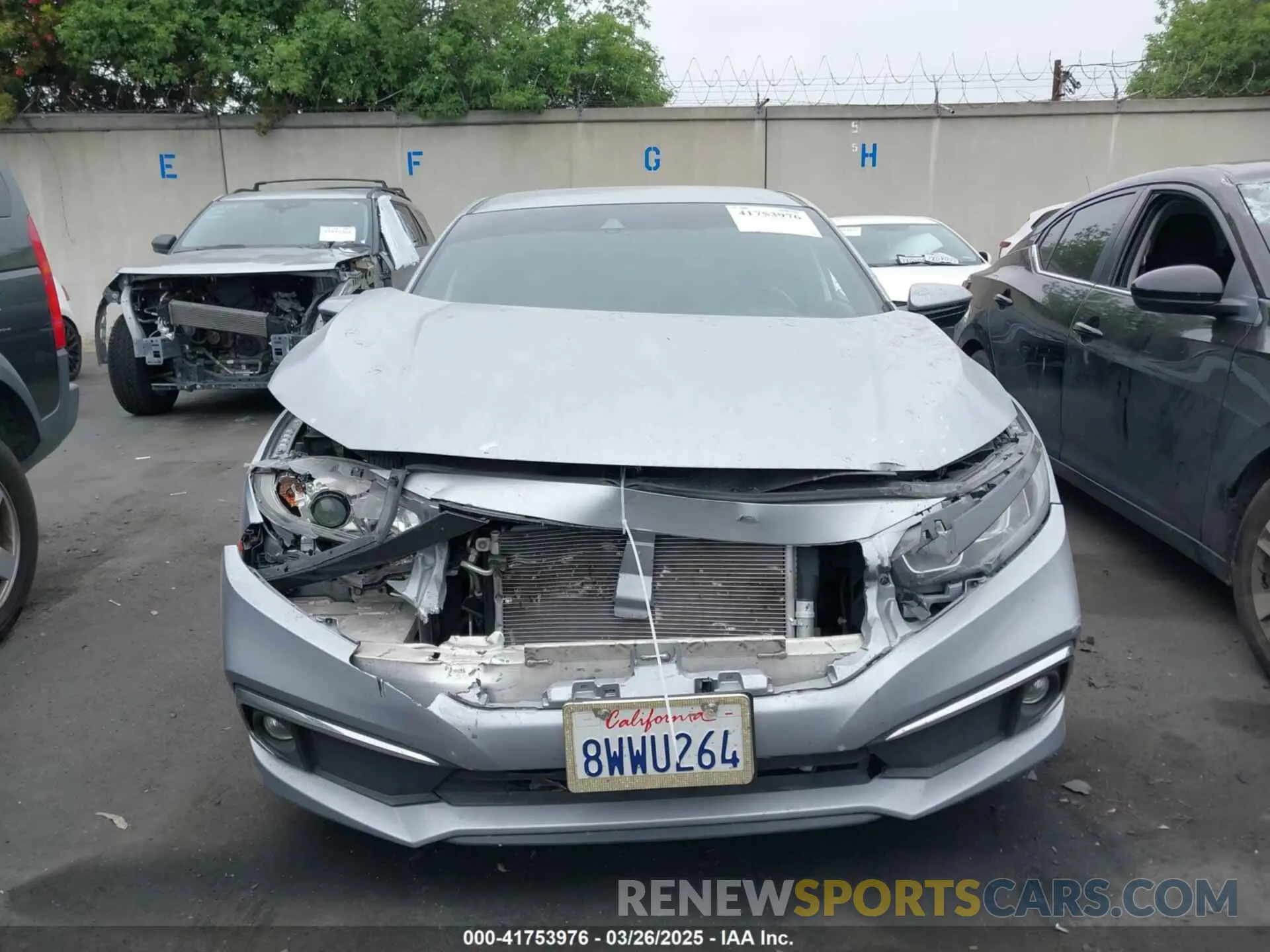 12 Photograph of a damaged car 19XFC2F84KE200822 HONDA CIVIC 2019