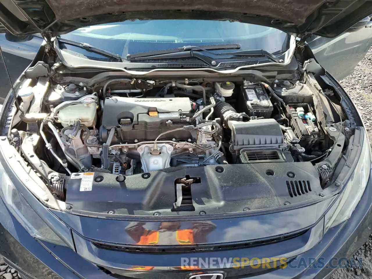 11 Photograph of a damaged car 19XFC2F84KE206216 HONDA CIVIC 2019