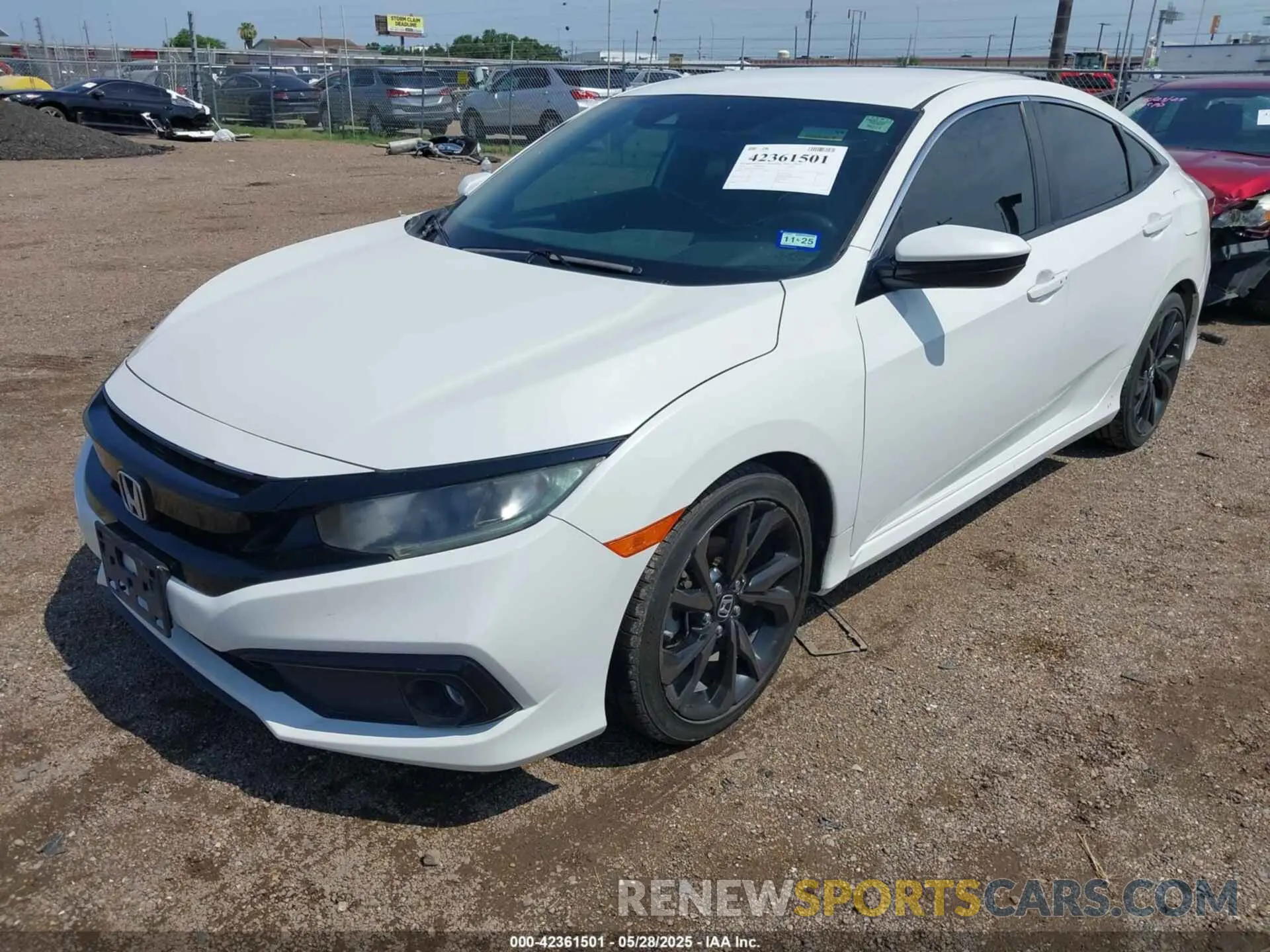 6 Photograph of a damaged car 19XFC2F85KE002461 HONDA CIVIC 2019