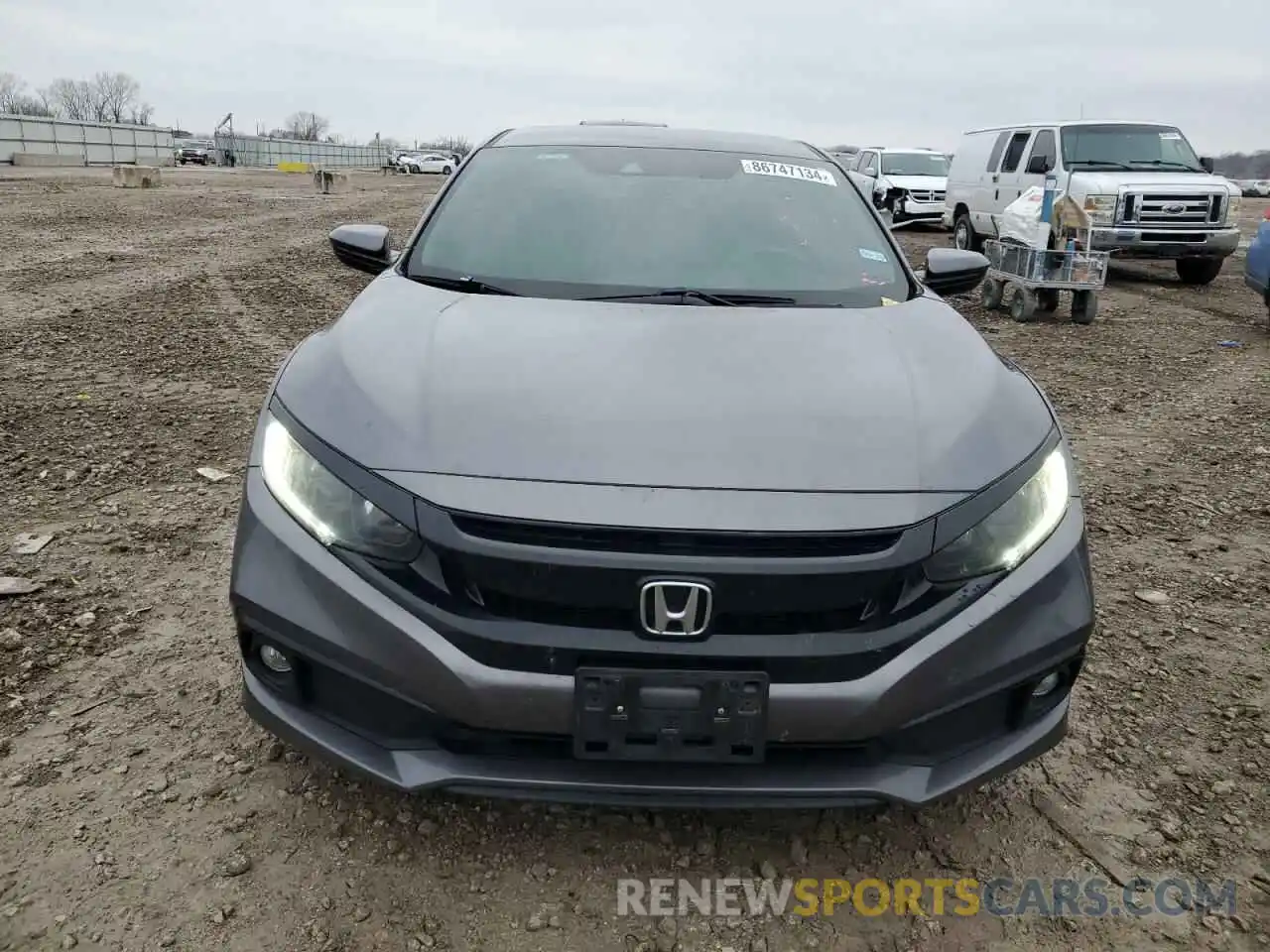 5 Photograph of a damaged car 19XFC2F85KE035914 HONDA CIVIC 2019