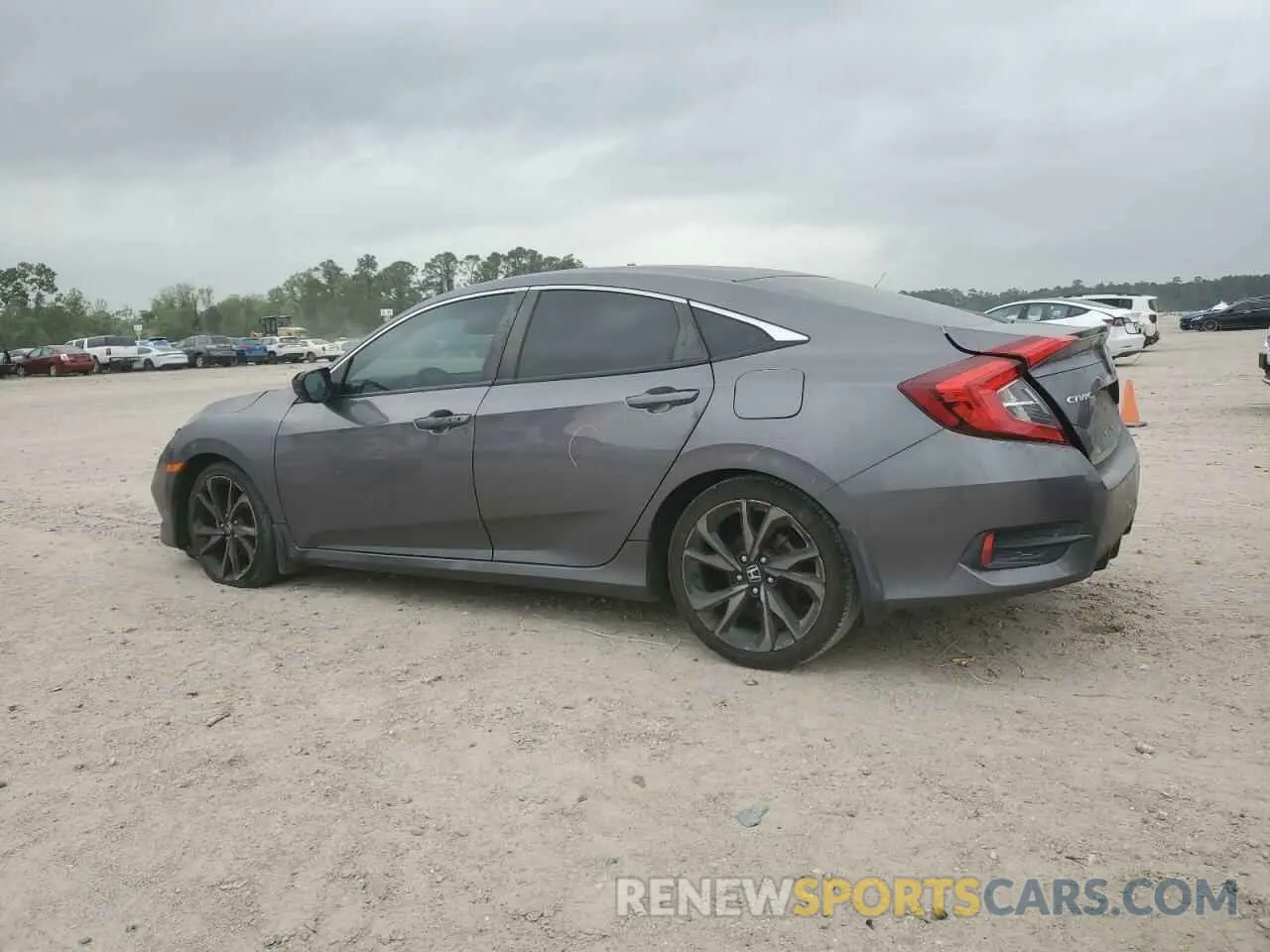2 Photograph of a damaged car 19XFC2F85KE043656 HONDA CIVIC 2019