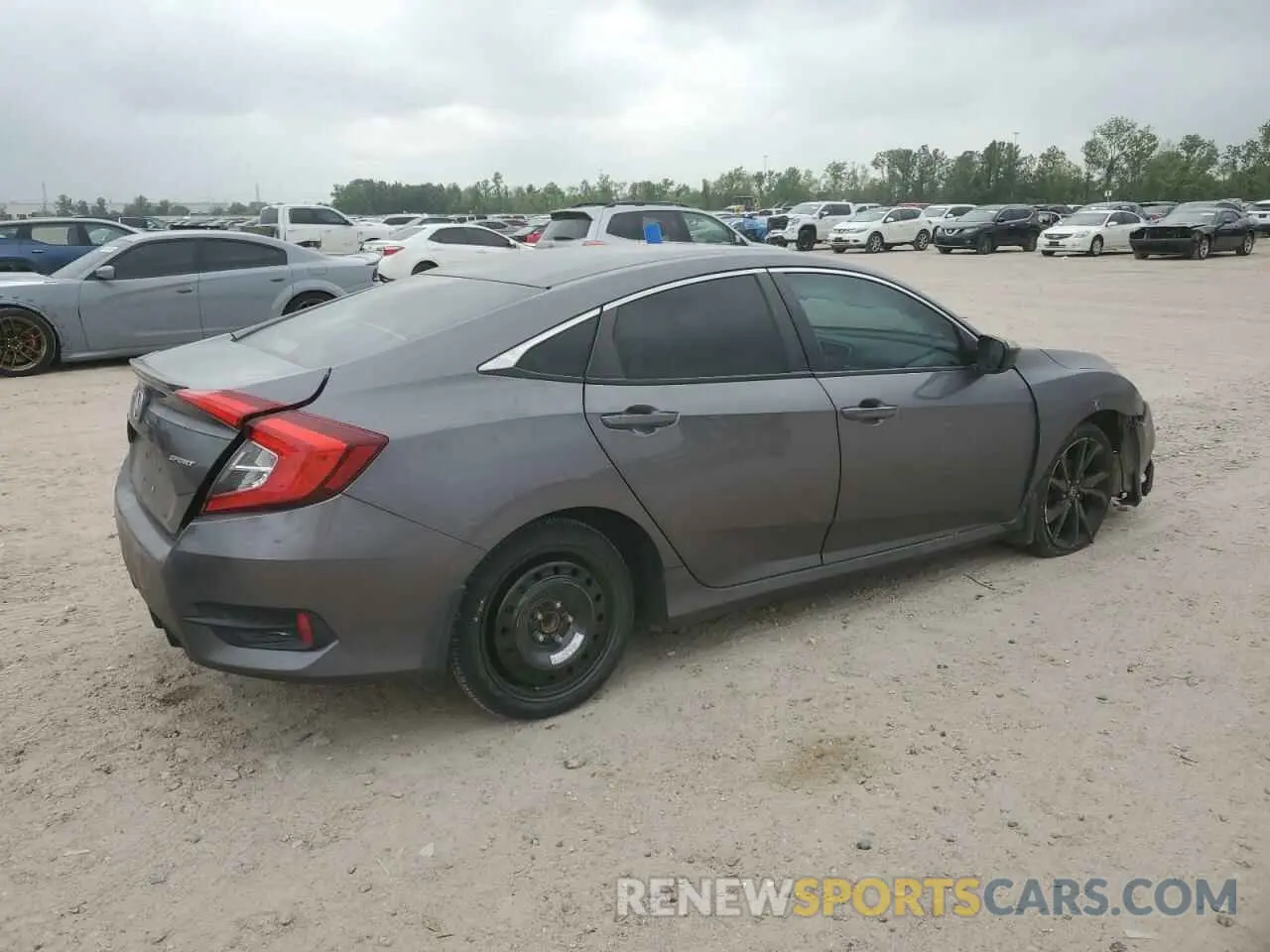 3 Photograph of a damaged car 19XFC2F85KE043656 HONDA CIVIC 2019