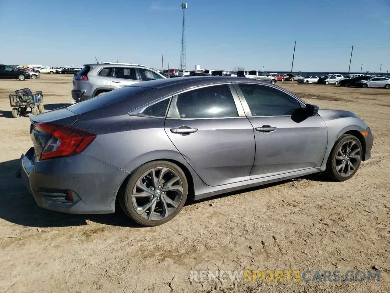 3 Photograph of a damaged car 19XFC2F85KE046315 HONDA CIVIC 2019