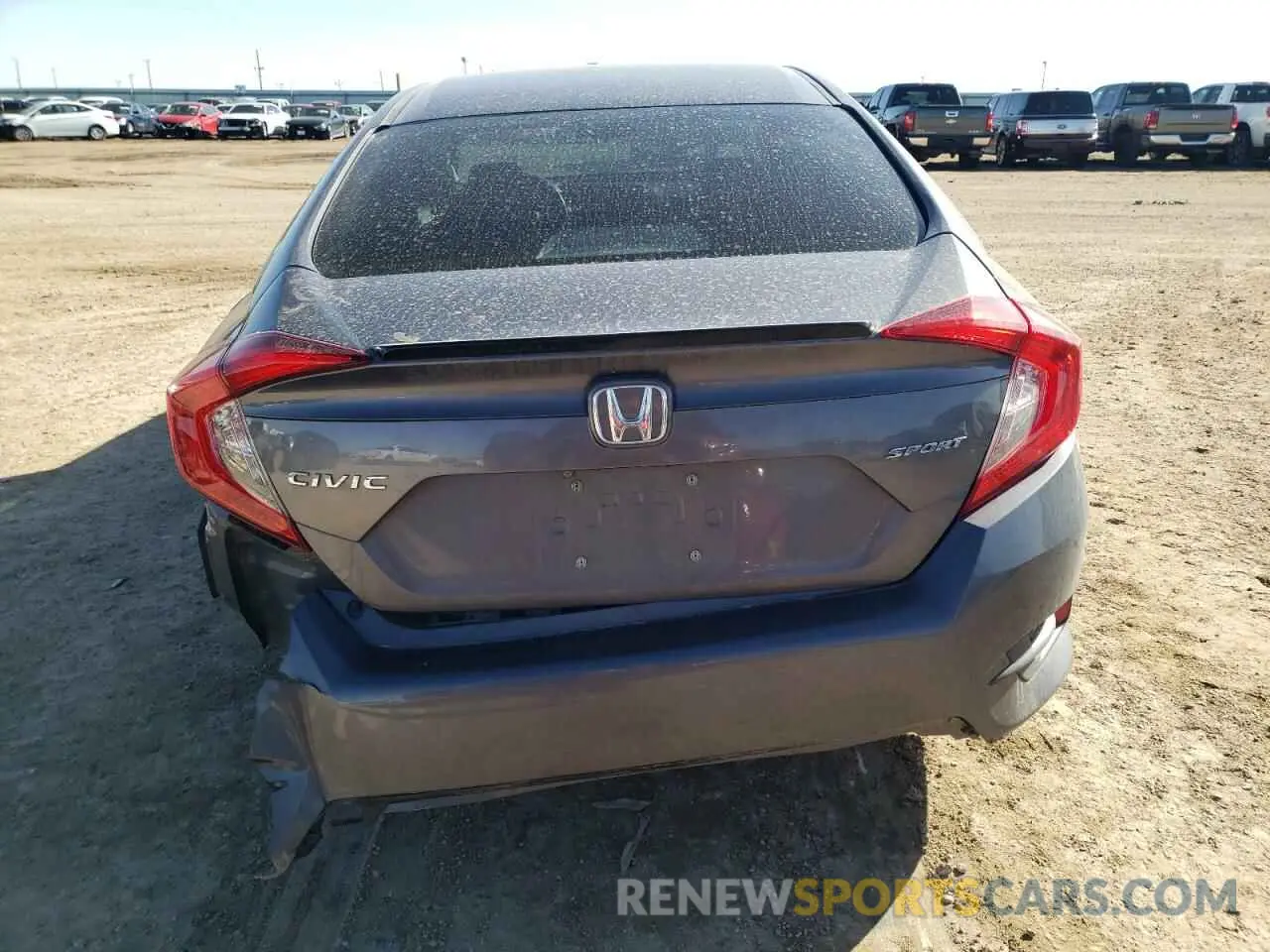6 Photograph of a damaged car 19XFC2F85KE046315 HONDA CIVIC 2019