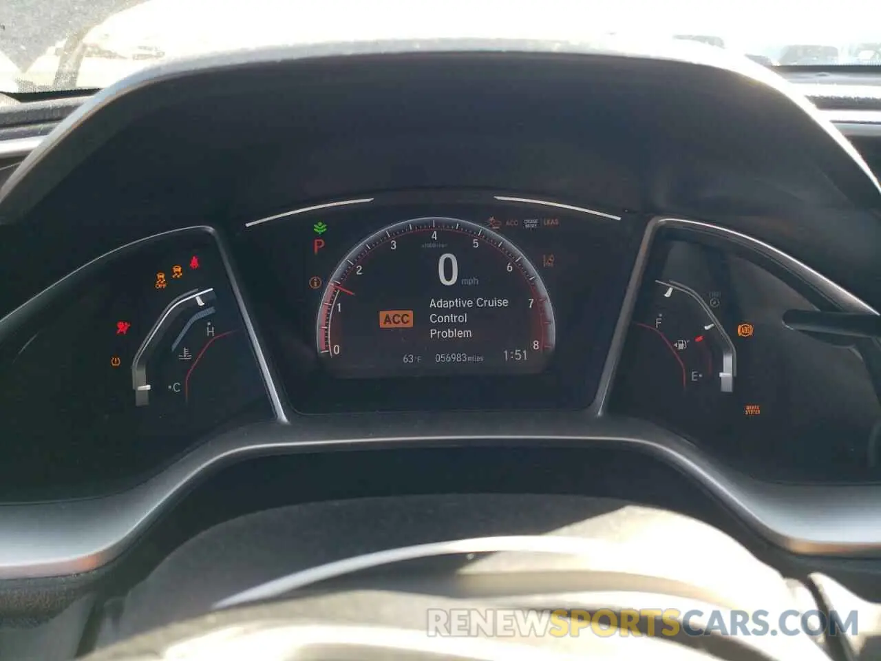 9 Photograph of a damaged car 19XFC2F85KE046315 HONDA CIVIC 2019