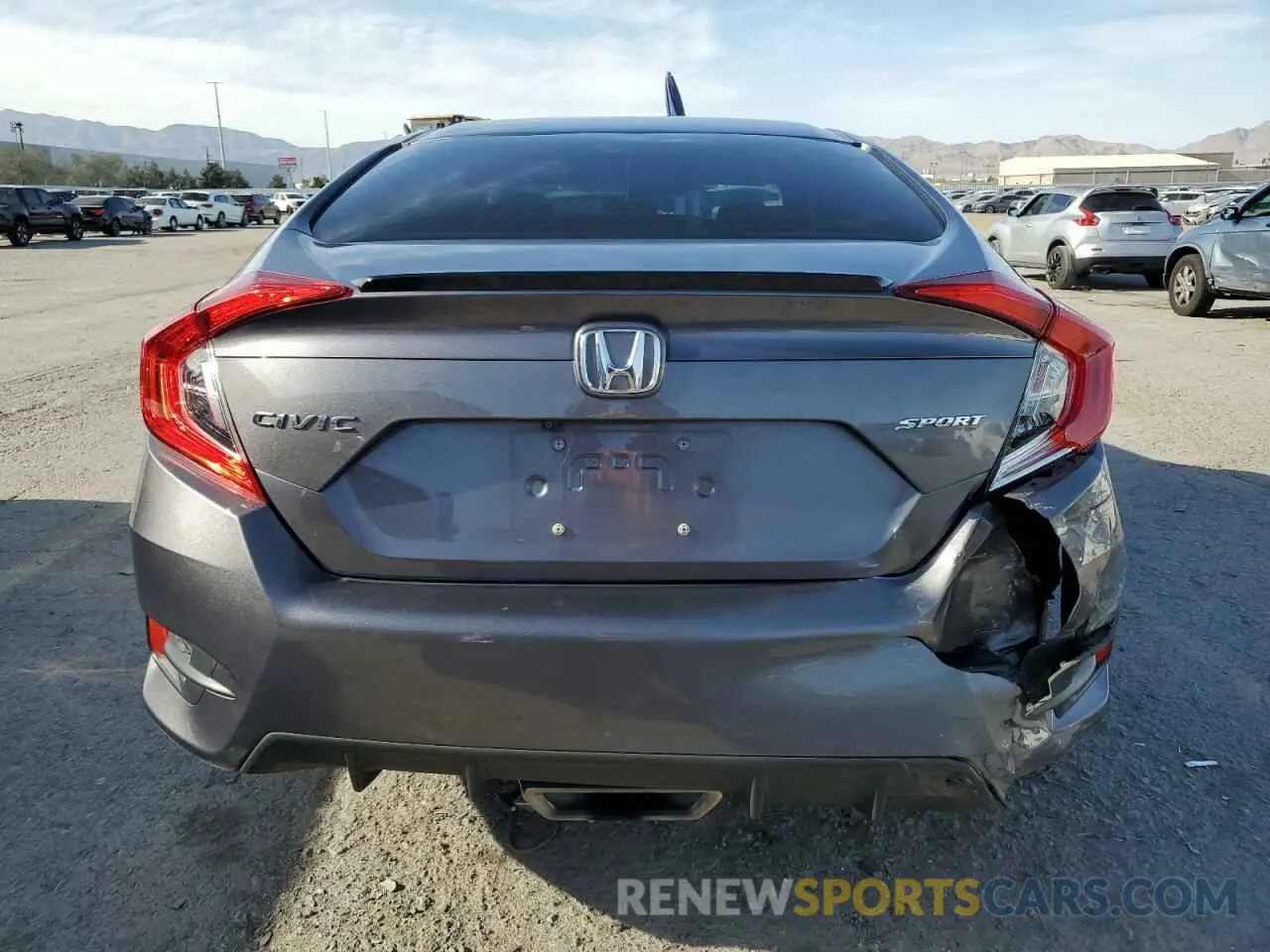 6 Photograph of a damaged car 19XFC2F85KE050798 HONDA CIVIC 2019