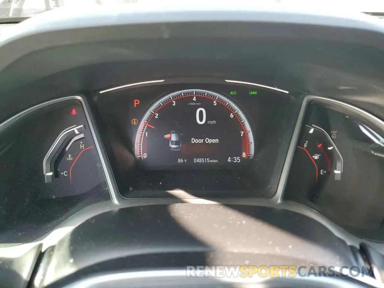 9 Photograph of a damaged car 19XFC2F85KE050798 HONDA CIVIC 2019