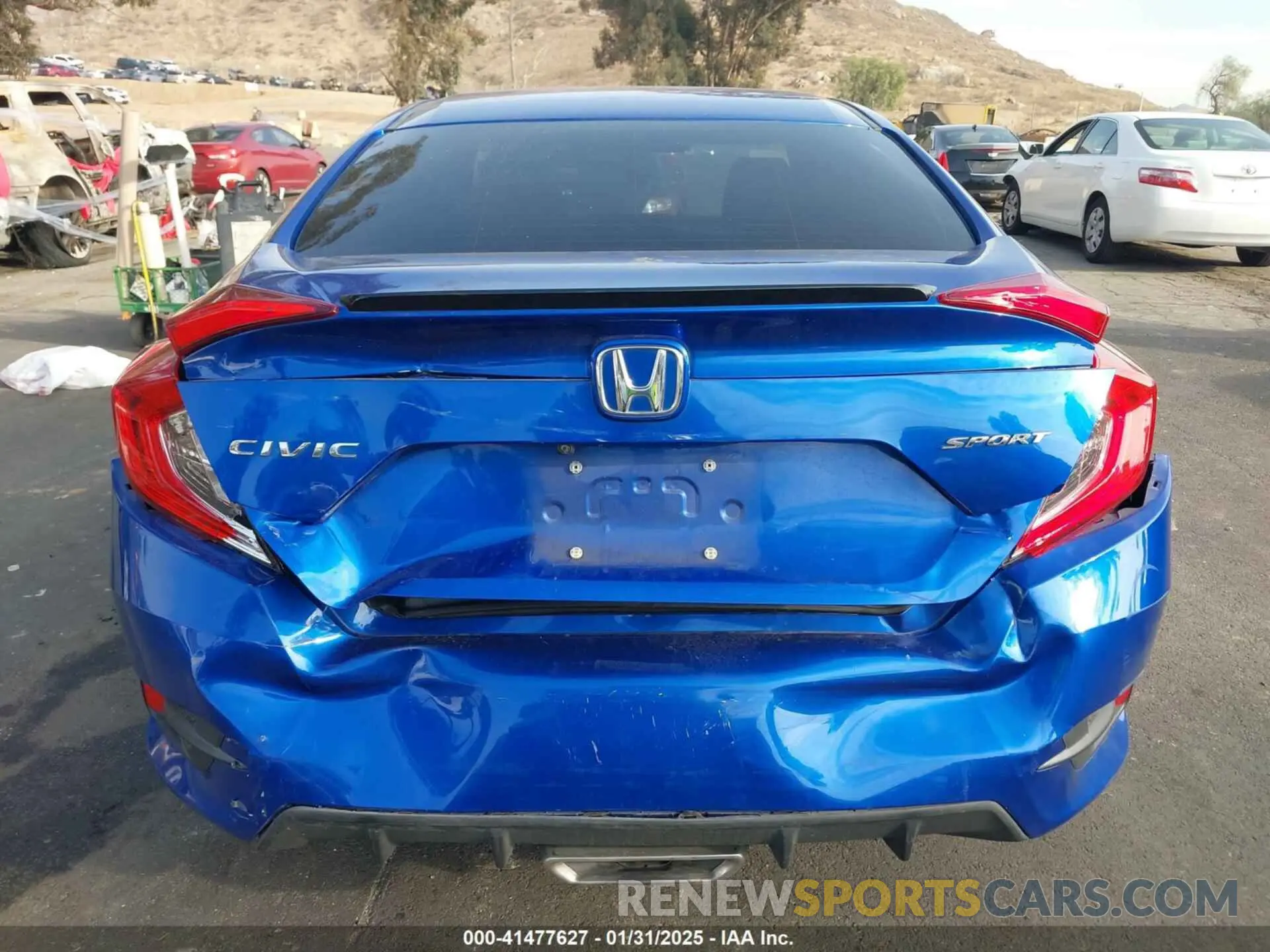 16 Photograph of a damaged car 19XFC2F85KE204958 HONDA CIVIC 2019