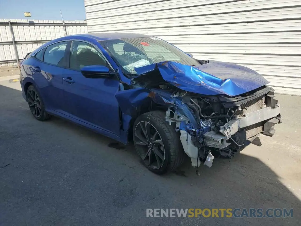 4 Photograph of a damaged car 19XFC2F85KE206967 HONDA CIVIC 2019