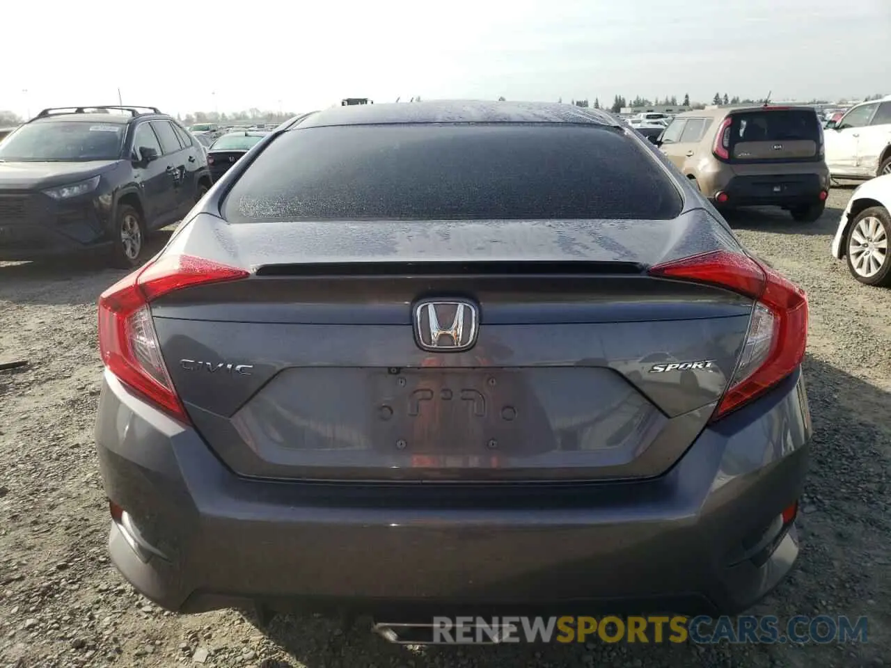 6 Photograph of a damaged car 19XFC2F85KE207262 HONDA CIVIC 2019