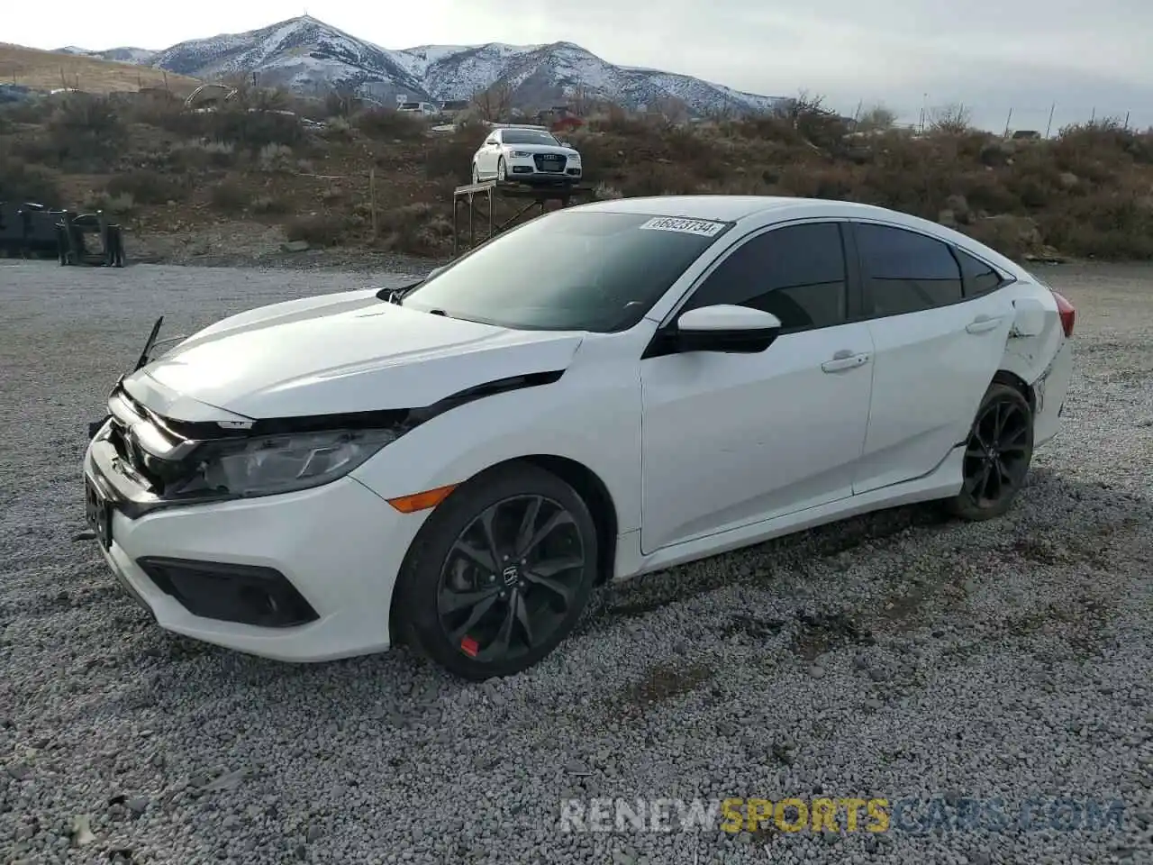 1 Photograph of a damaged car 19XFC2F85KE210842 HONDA CIVIC 2019