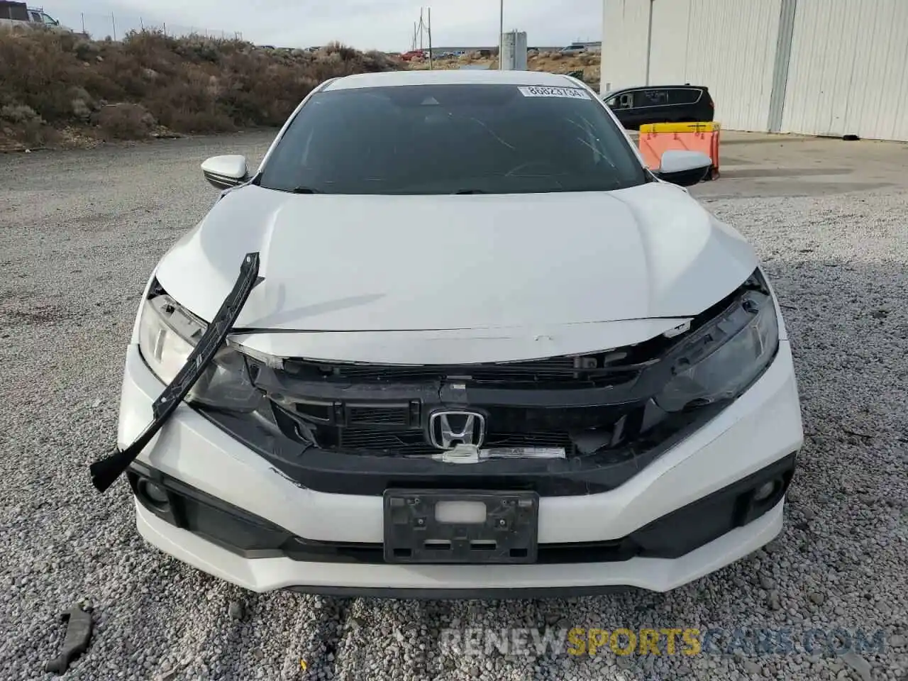 5 Photograph of a damaged car 19XFC2F85KE210842 HONDA CIVIC 2019