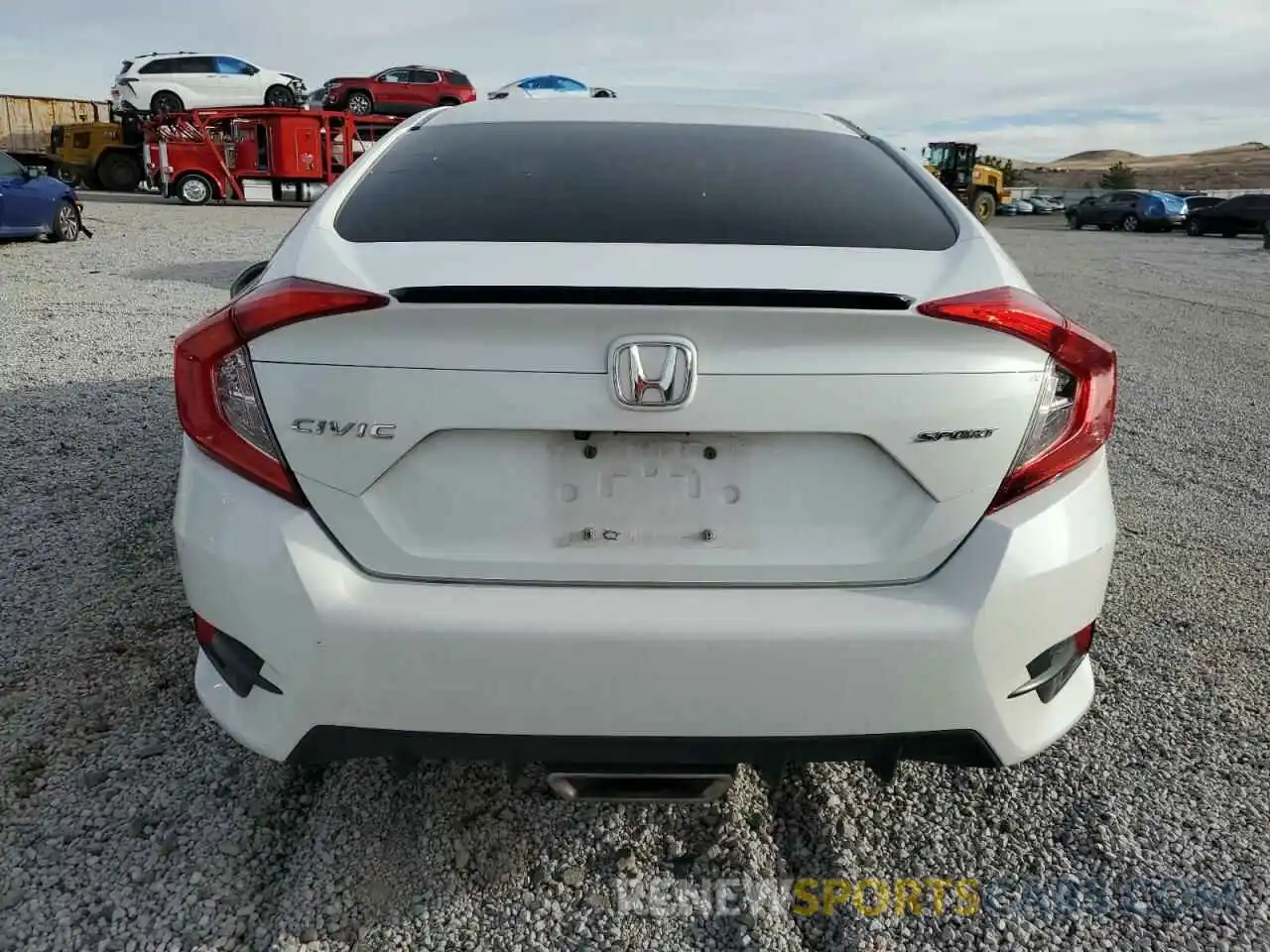 6 Photograph of a damaged car 19XFC2F85KE210842 HONDA CIVIC 2019