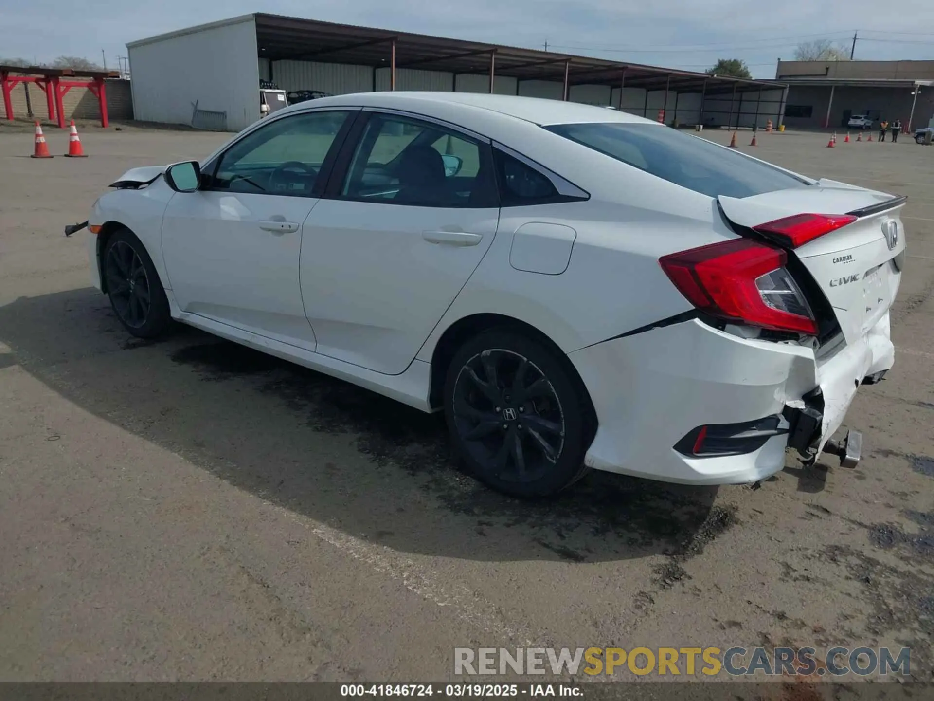 3 Photograph of a damaged car 19XFC2F85KE210856 HONDA CIVIC 2019