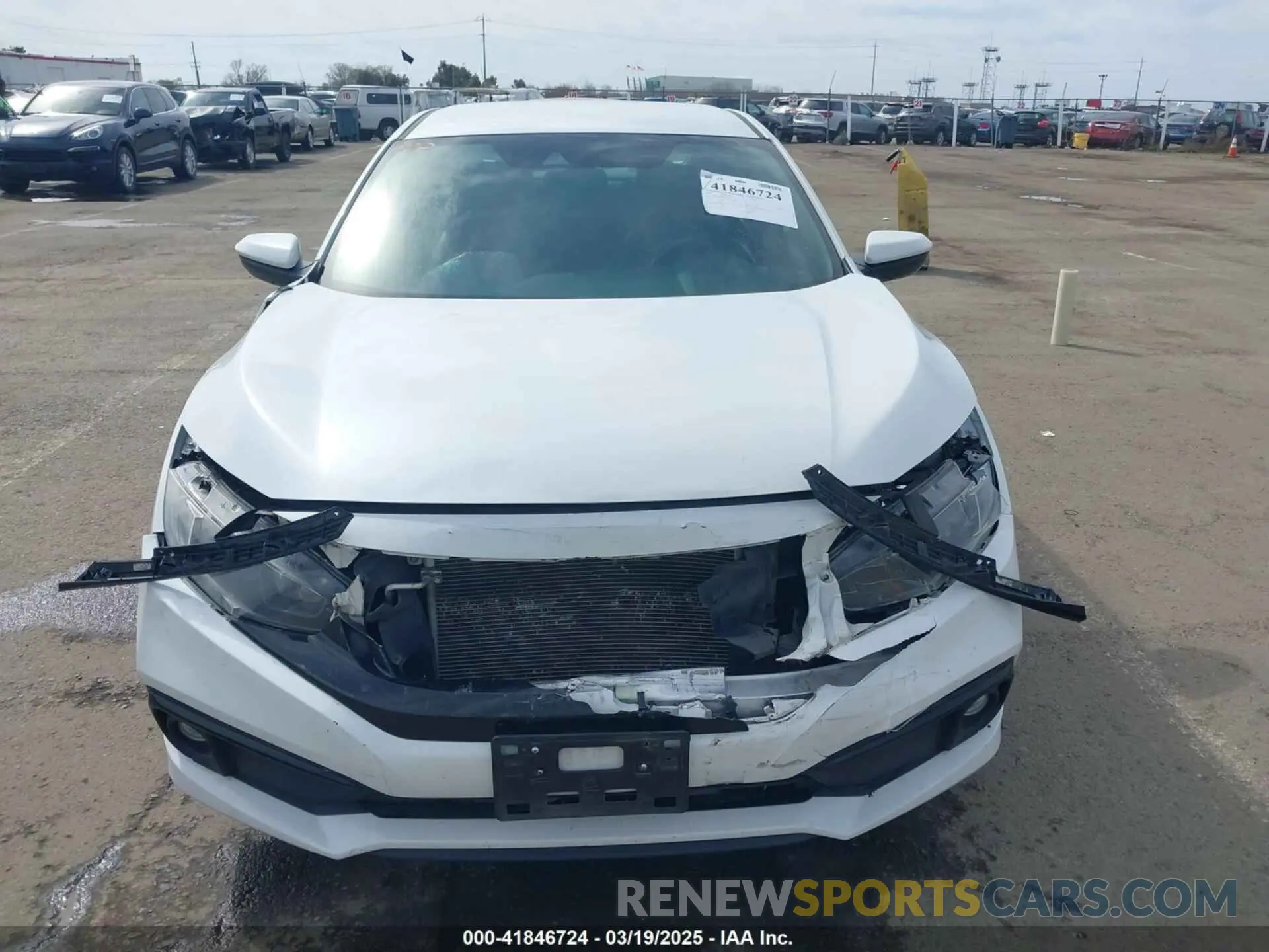 6 Photograph of a damaged car 19XFC2F85KE210856 HONDA CIVIC 2019