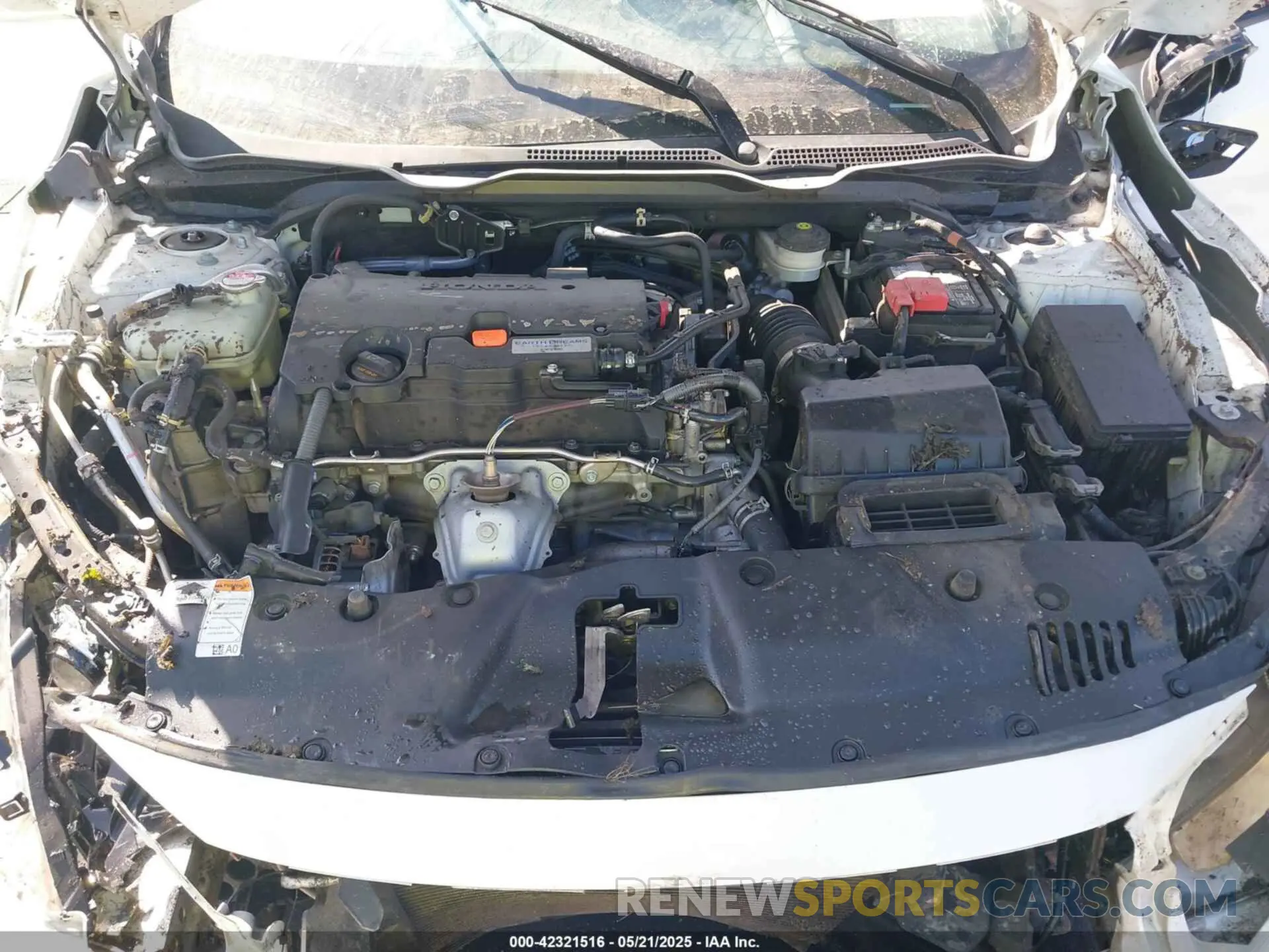 10 Photograph of a damaged car 19XFC2F85KE212204 HONDA CIVIC 2019
