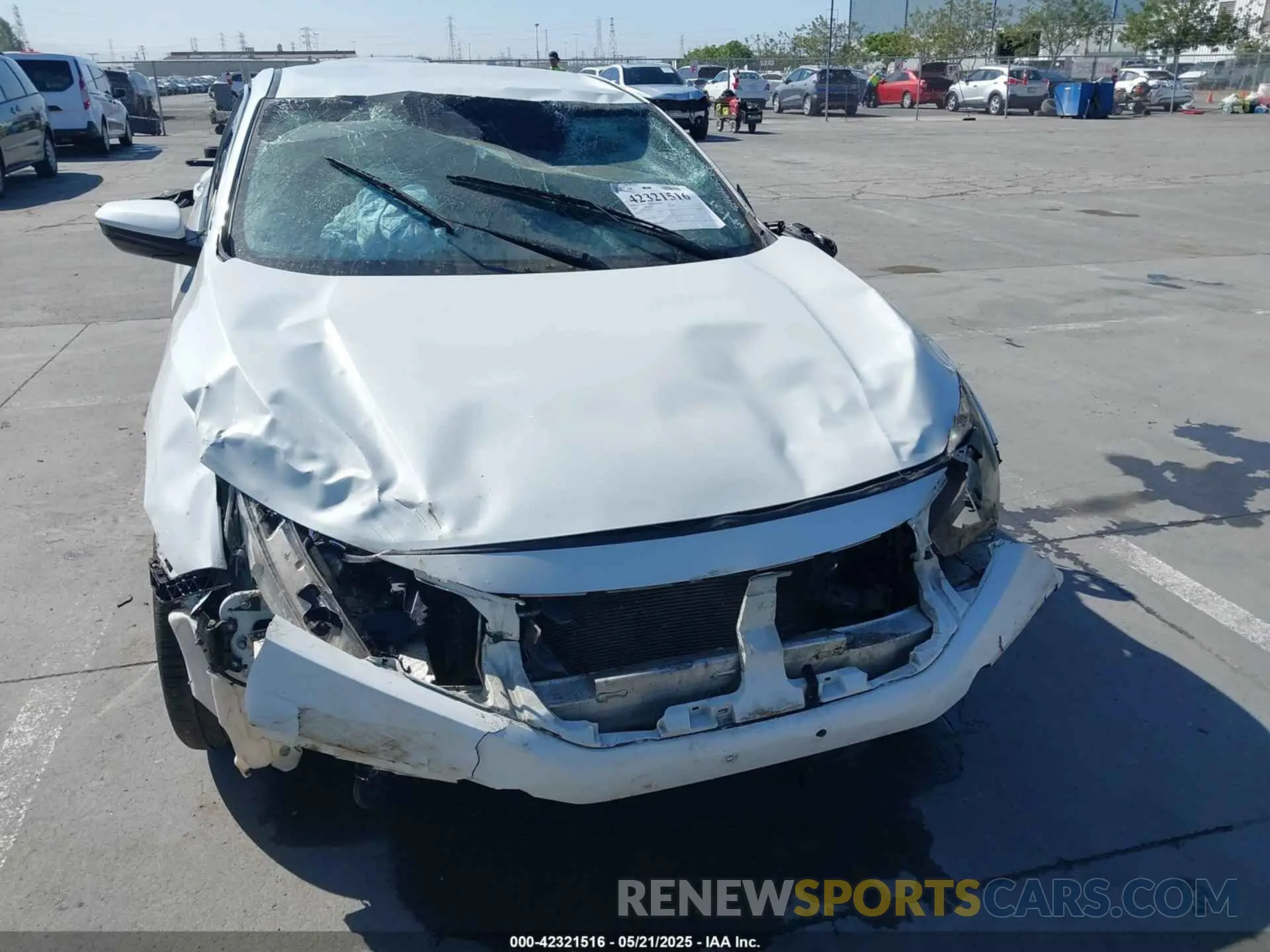 6 Photograph of a damaged car 19XFC2F85KE212204 HONDA CIVIC 2019