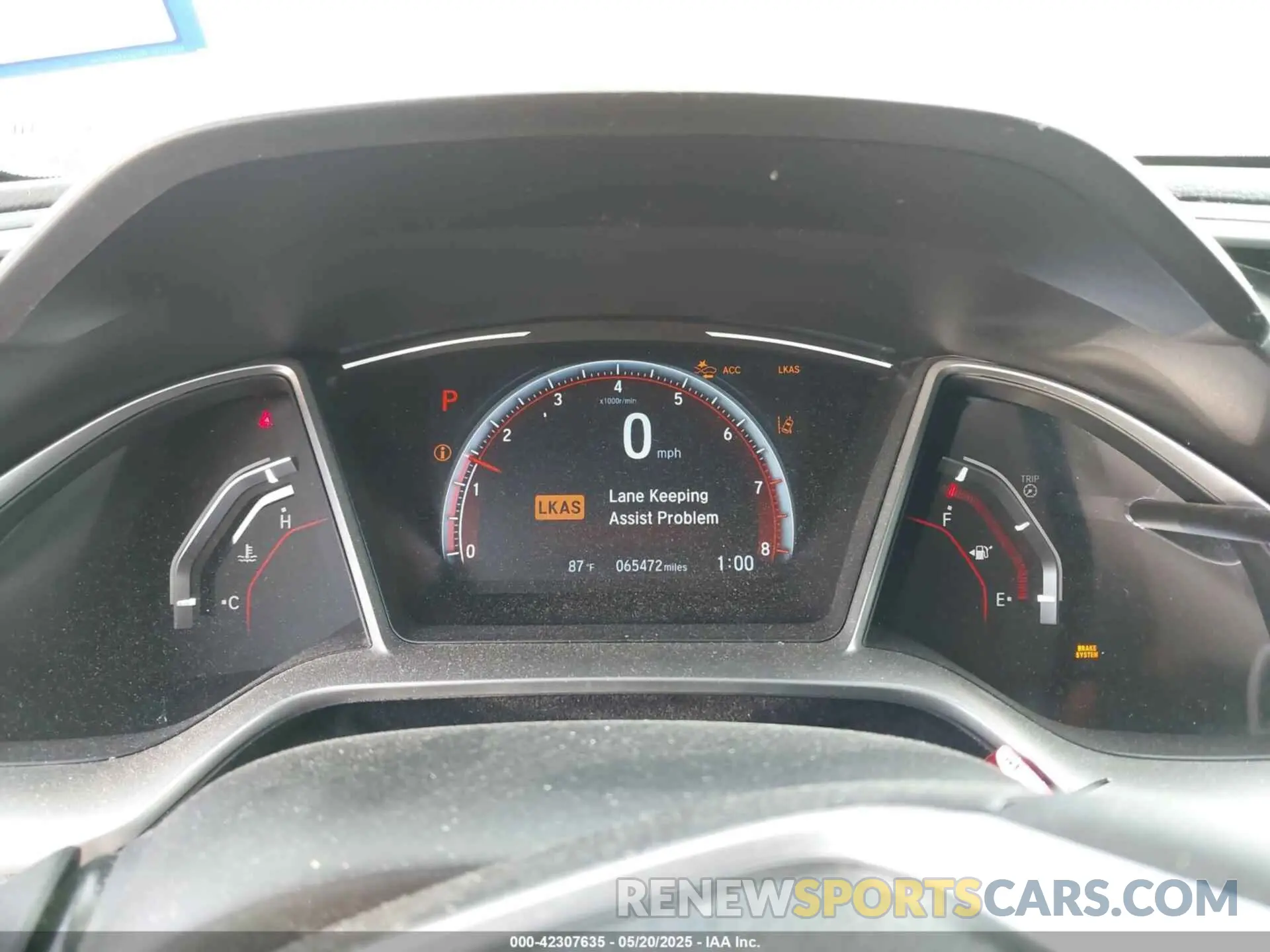 7 Photograph of a damaged car 19XFC2F86KE004378 HONDA CIVIC 2019