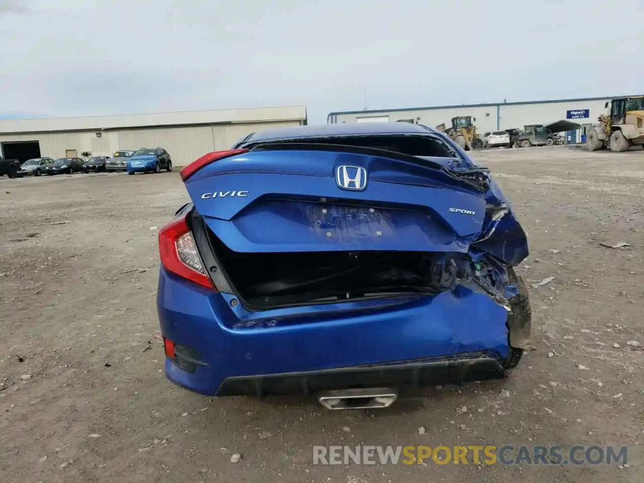 6 Photograph of a damaged car 19XFC2F86KE029703 HONDA CIVIC 2019