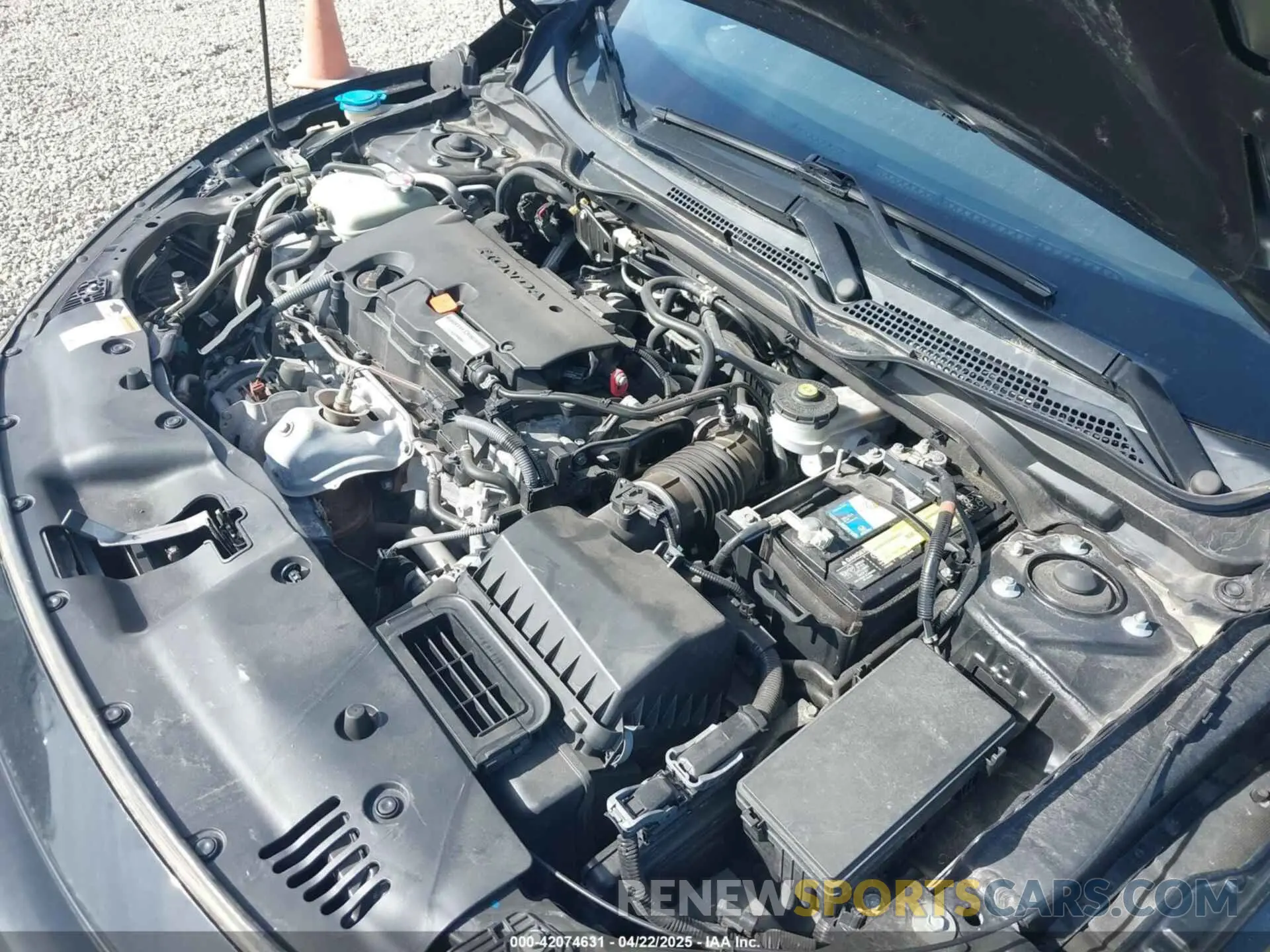 10 Photograph of a damaged car 19XFC2F86KE045495 HONDA CIVIC 2019